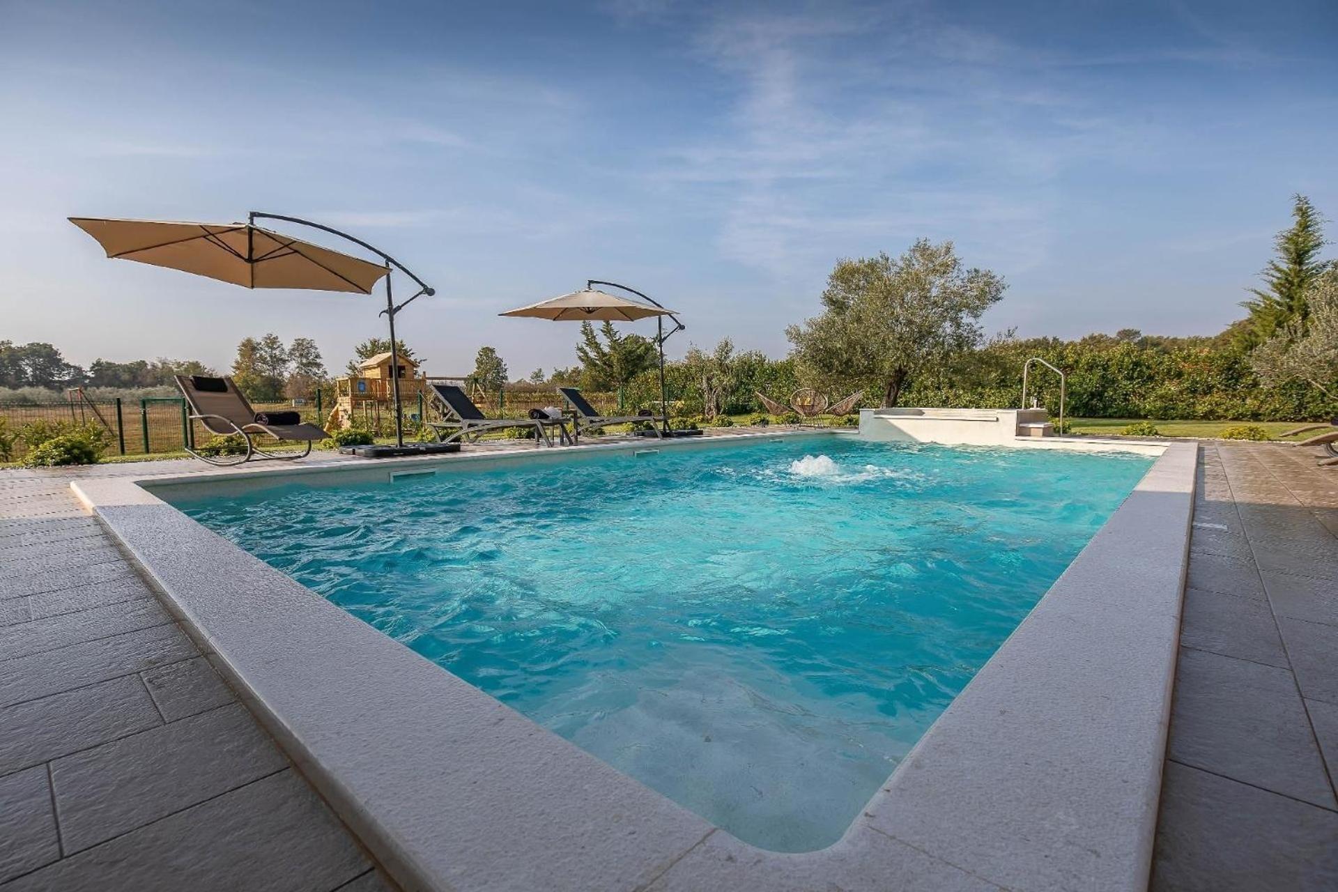 Ferienhaus mit Privatpool für 7 Personen ca 200 qm in Loborika, Istrien Südküste von Istrien view 5
