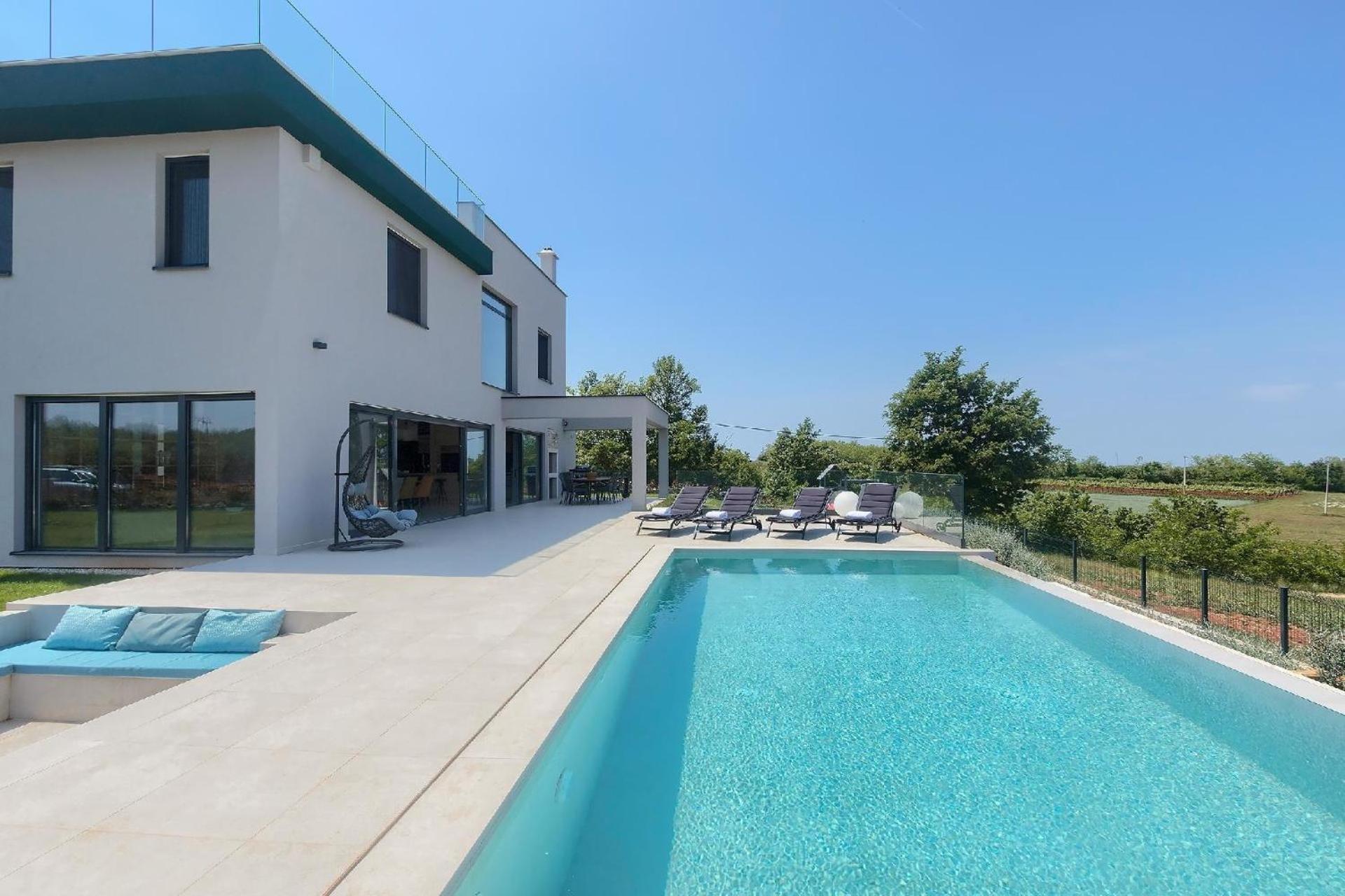 Ferienhaus mit Privatpool für 8 Personen ca 250 qm in Vižinada, Istrien Binnenland von Istrien view 2