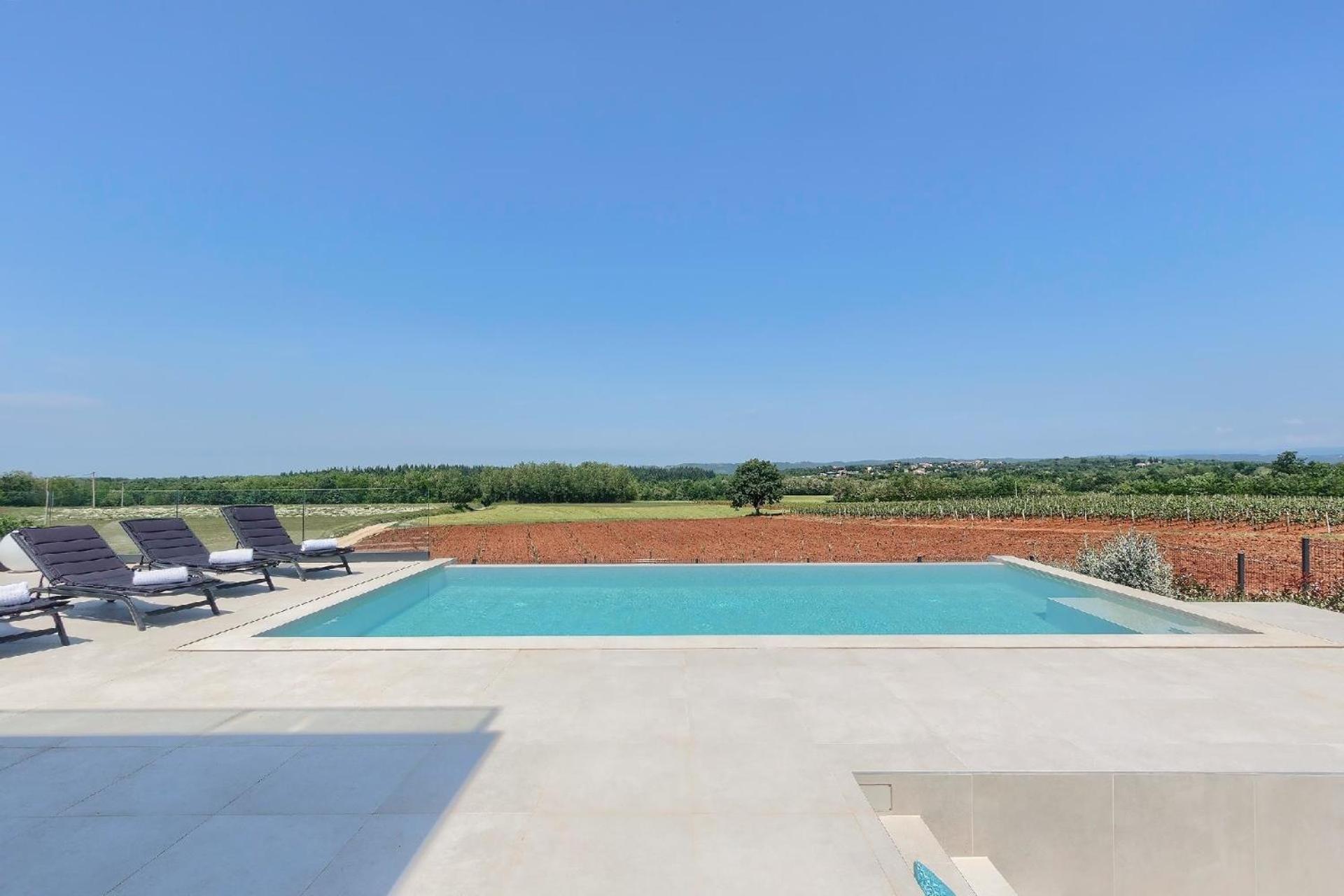 Ferienhaus mit Privatpool für 8 Personen ca 250 qm in Vižinada, Istrien Binnenland von Istrien view 3