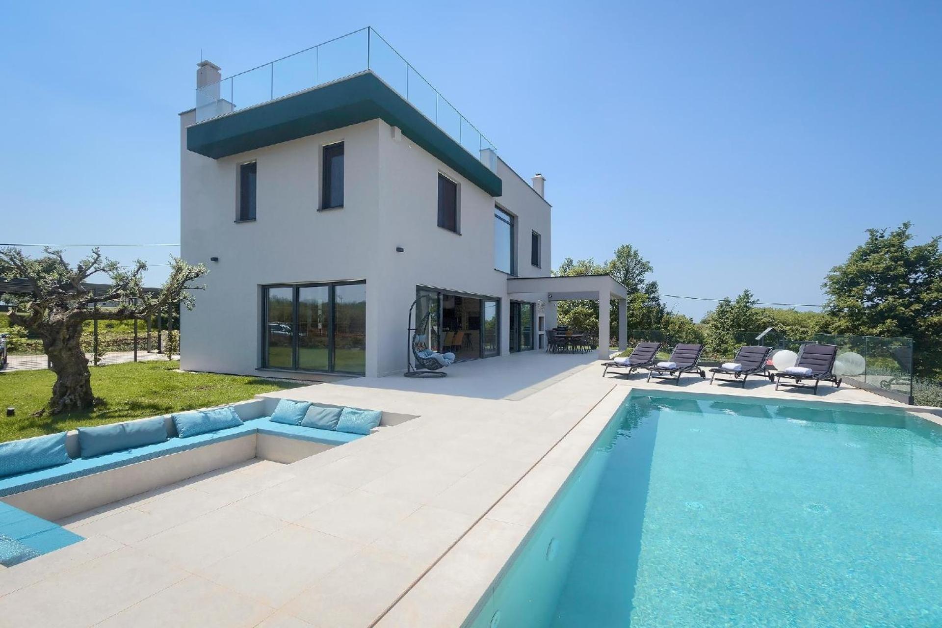 Ferienhaus mit Privatpool für 8 Personen ca 250 qm in Vižinada, Istrien Binnenland von Istrien view 5