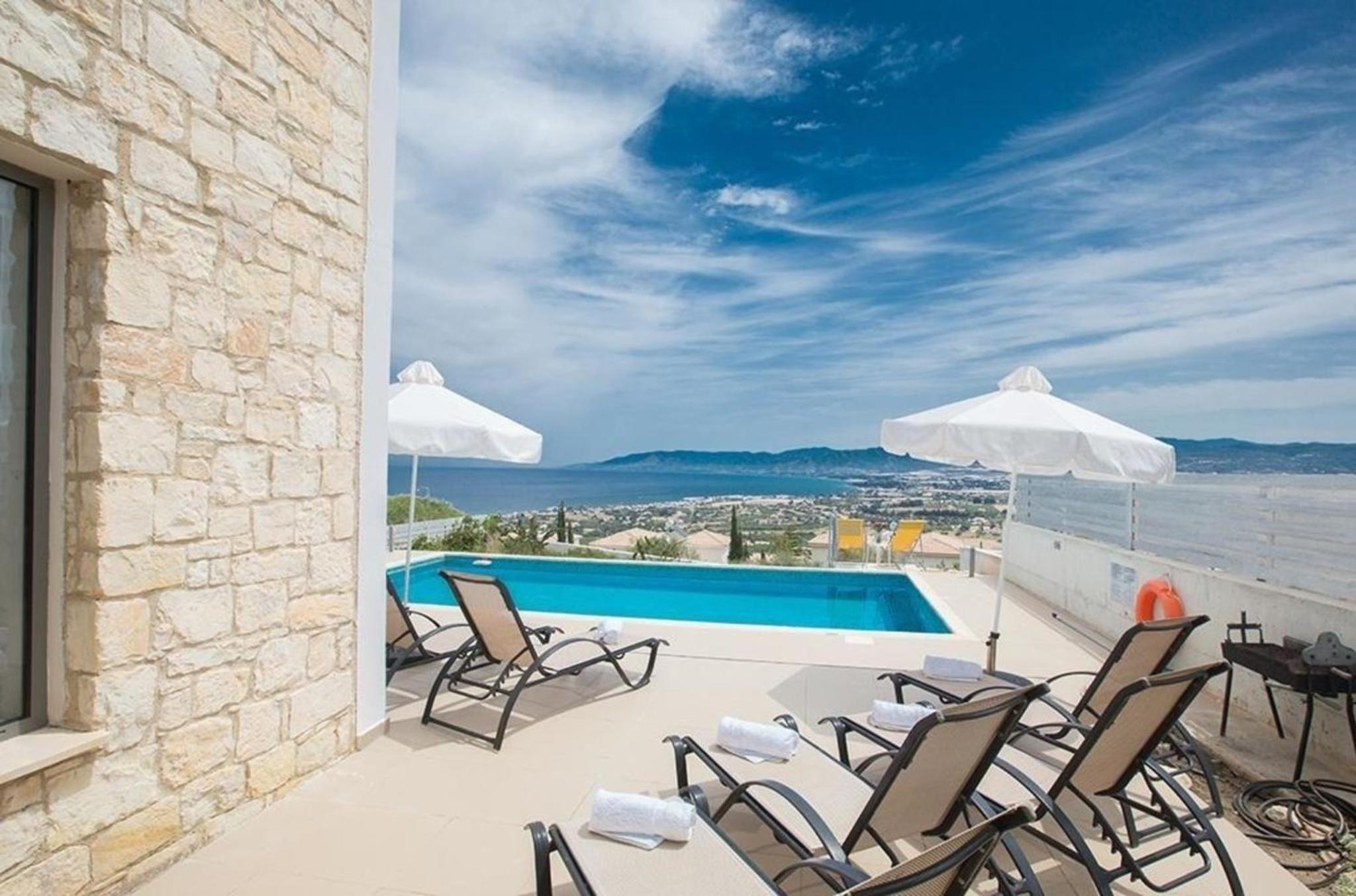 Ferienhaus mit Privatpool für 6 Personen ca 125 qm in Latchi, Westküste von Zypern Halbinsel Akamas - b58930