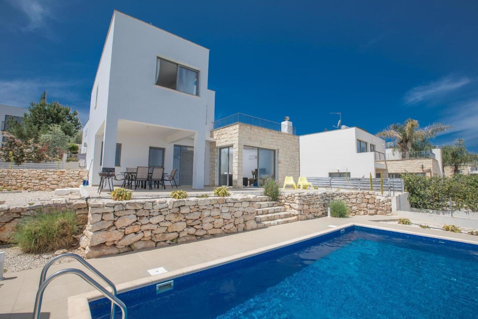 Ferienhaus mit Privatpool für 6 Personen ca 125 qm in Neo Chorio, Westküste von Zypern Halbinsel Akamas