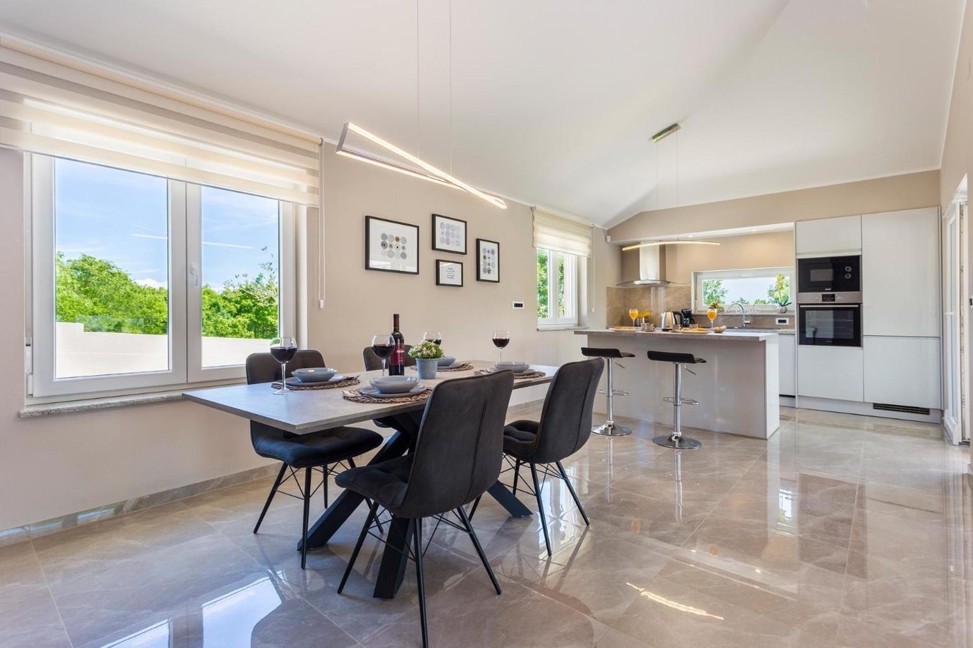 Ferienhaus mit Privatpool für 6 Personen ca 110 qm in Belavici, Istrien Bucht von Raša view 4