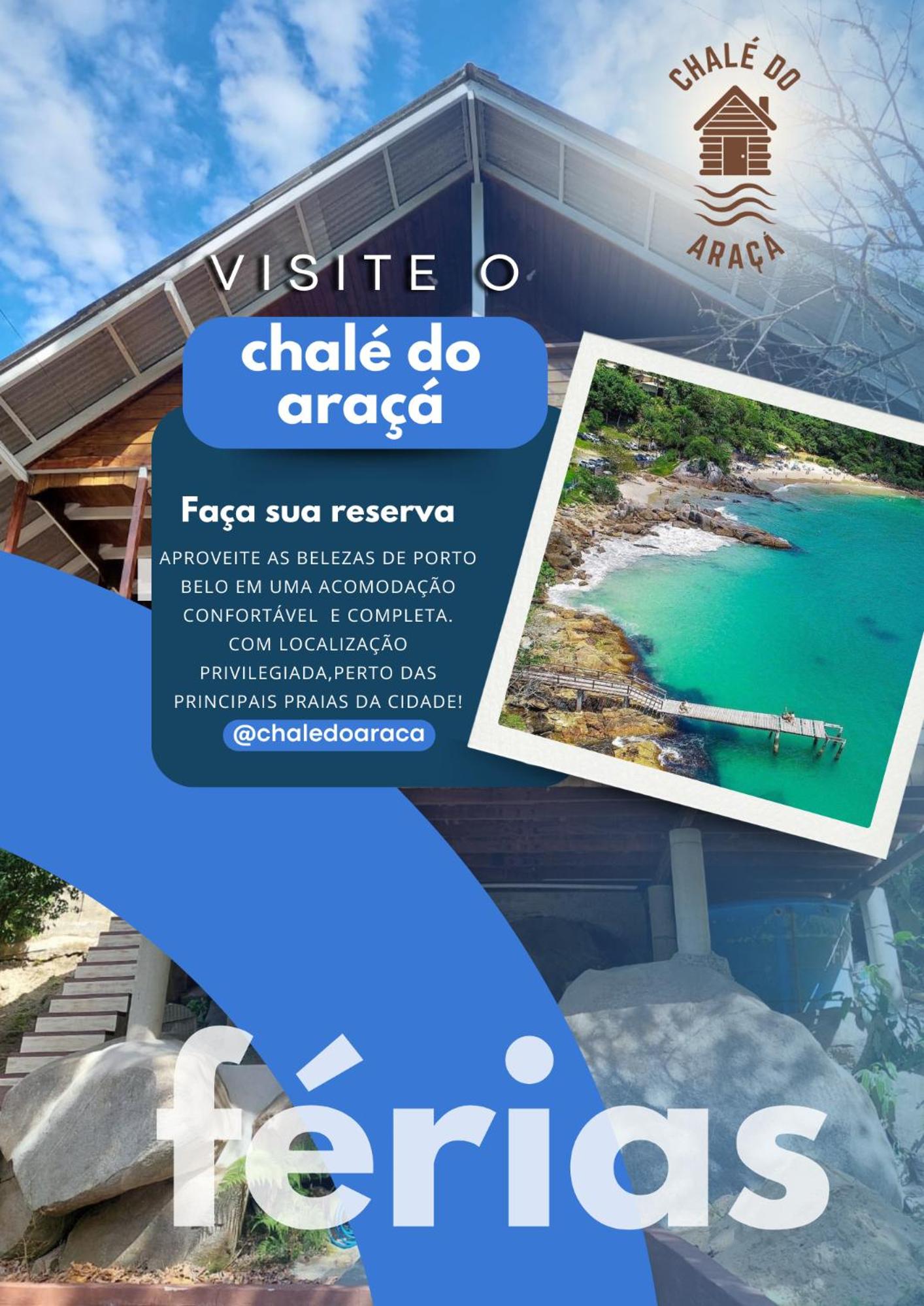 Casa na Praia em Porto Belo - Araçá