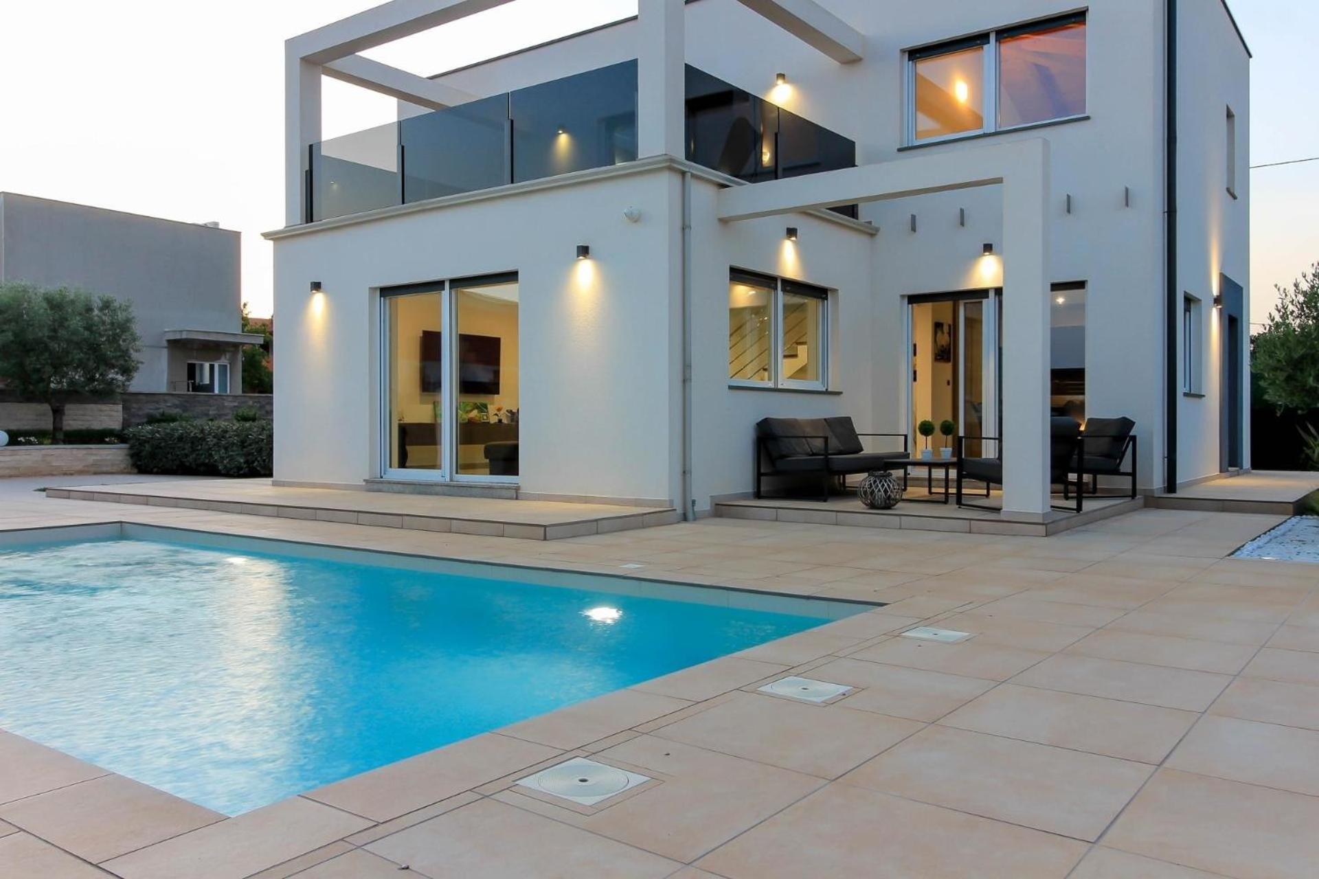 Ferienhaus mit Privatpool für 8 Personen ca 220 qm in Šišan, Istrien Südküste von Istrien