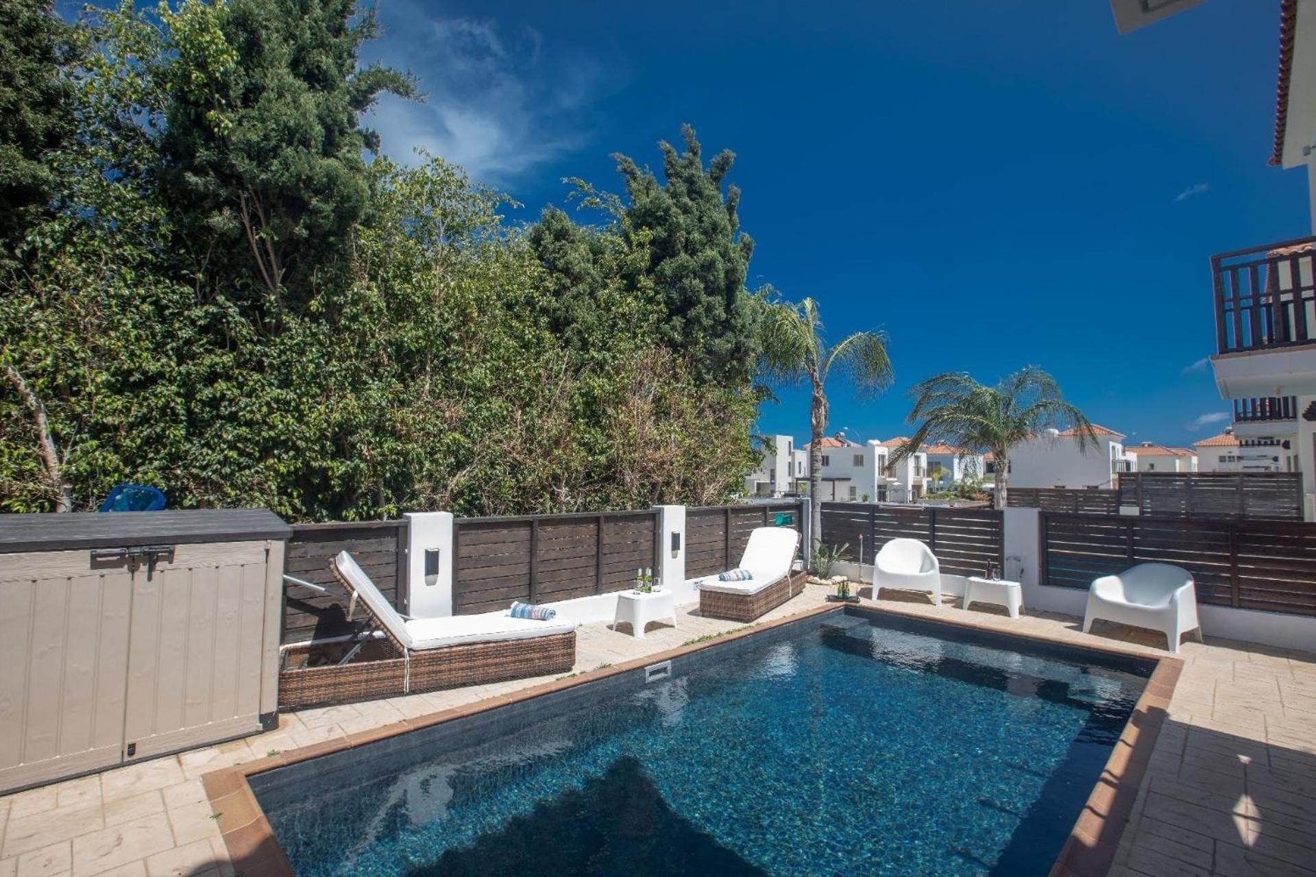 Ferienhaus mit Privatpool für 5 Personen ca 130 qm in Paralimni, Südküste von Zypern