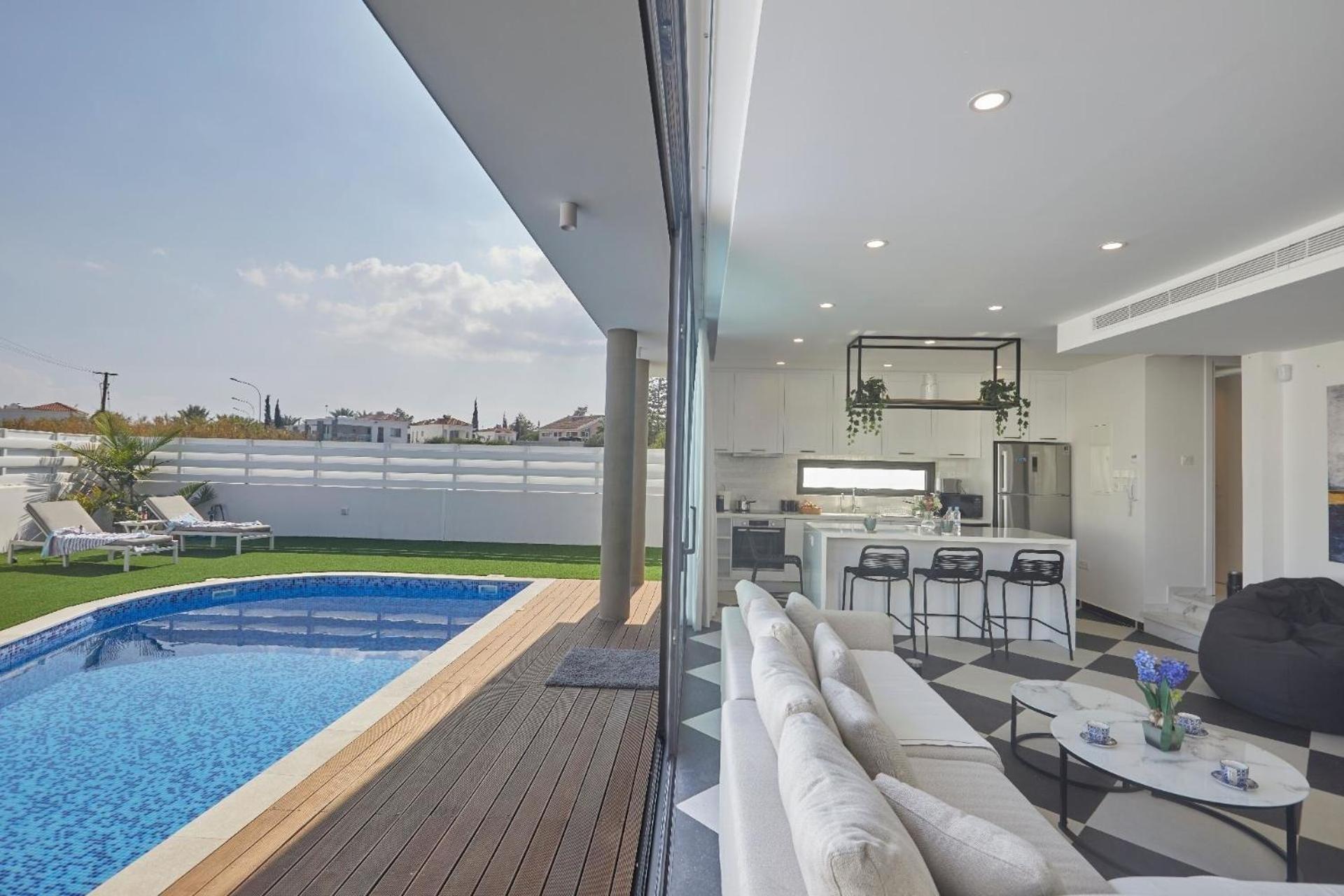 Ferienhaus mit Privatpool für 6 Personen ca 135 qm in Pernera, Südküste von Zypern