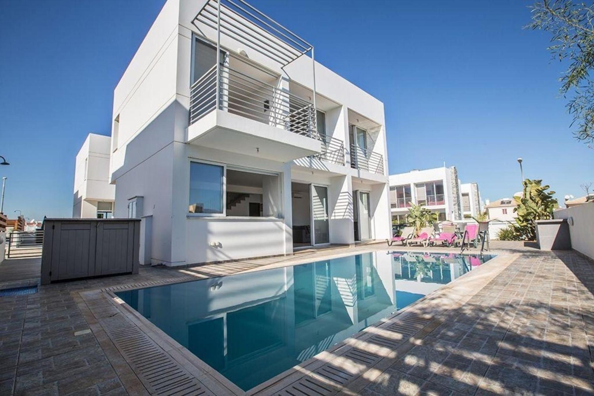 Ferienhaus mit Privatpool für 6 Personen ca 140 qm in Kapparis, Südküste von Zypern