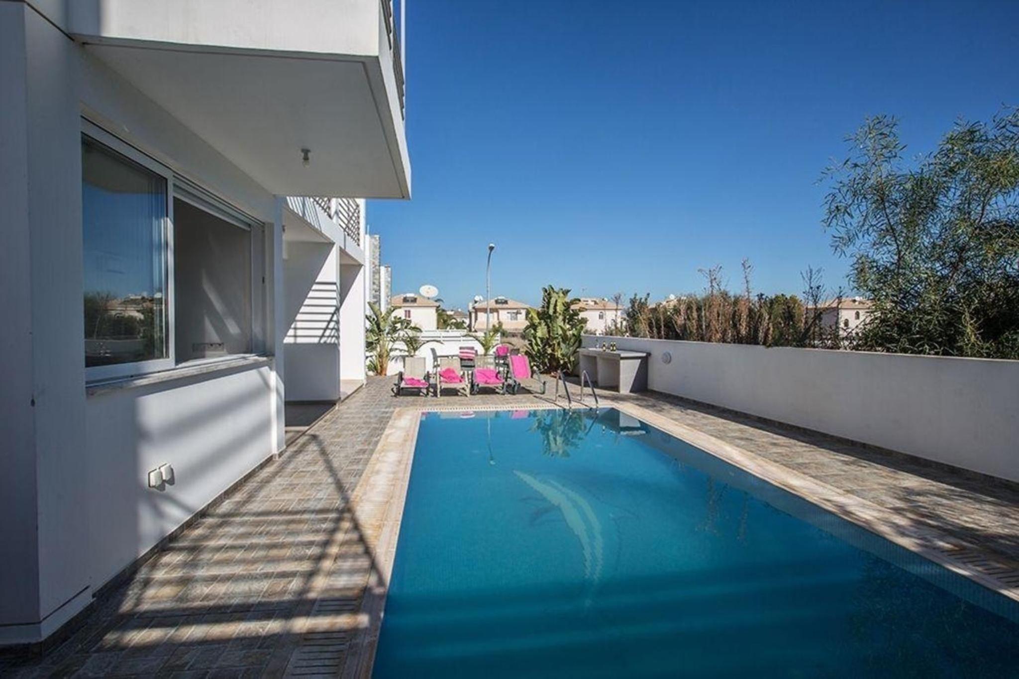 Ferienhaus mit Privatpool für 6 Personen ca 140 qm in Kapparis, Südküste von Zypern