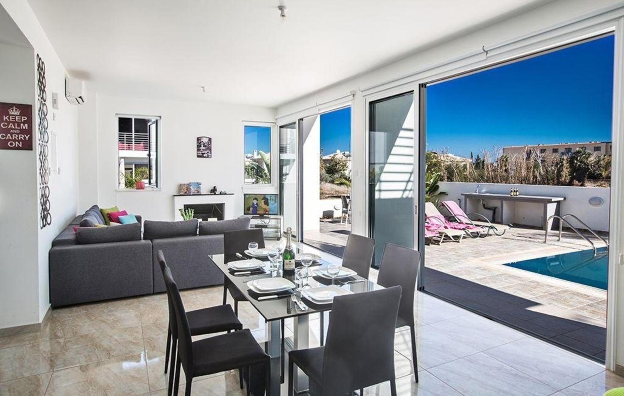 Ferienhaus mit Privatpool für 6 Personen ca 140 qm in Kapparis, Südküste von Zypern