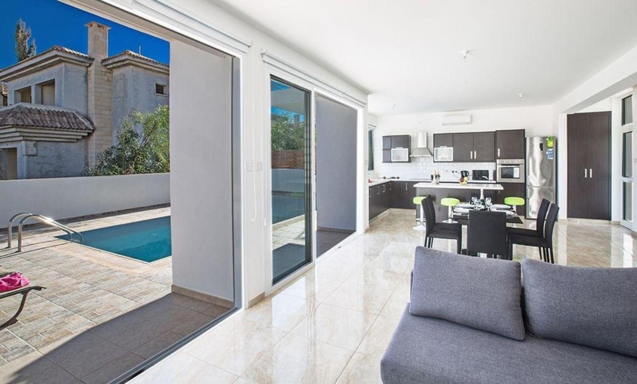 Ferienhaus mit Privatpool für 6 Personen ca 140 qm in Kapparis, Südküste von Zypern