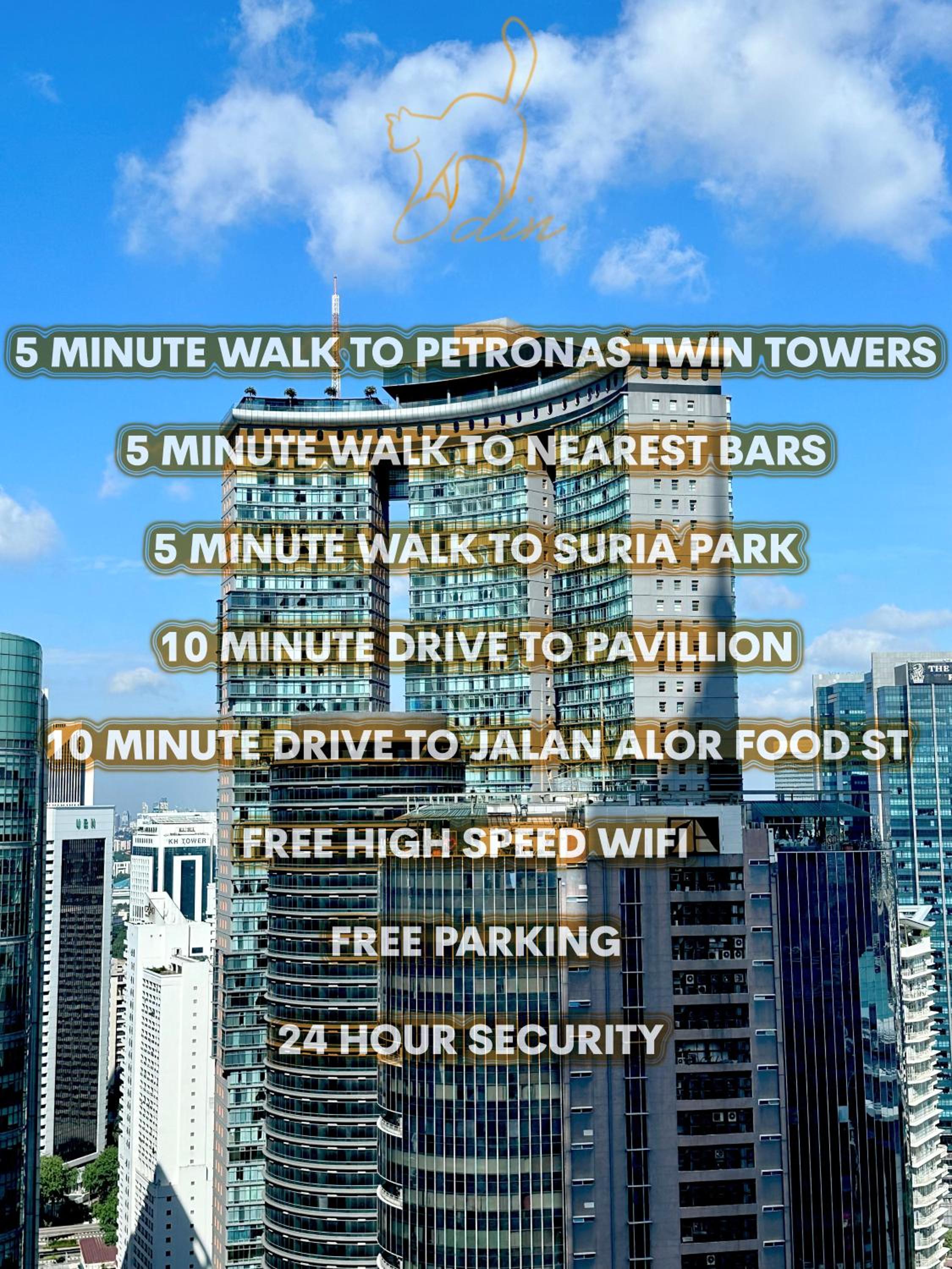 High Floor Lux Apartment Across KLCC