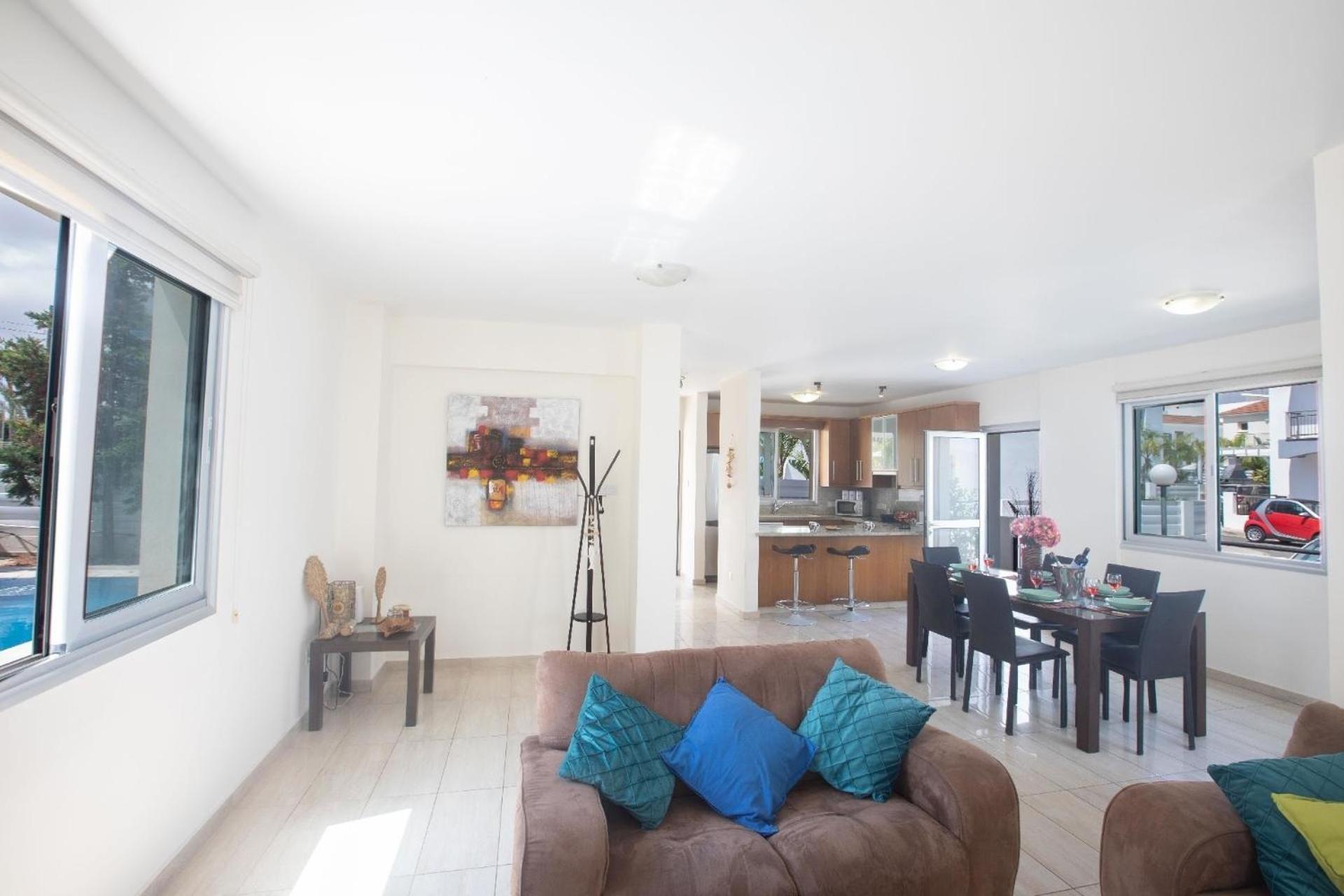 Ferienhaus mit Privatpool für 7 Personen ca 145 qm in Pernera, Südküste von Zypern