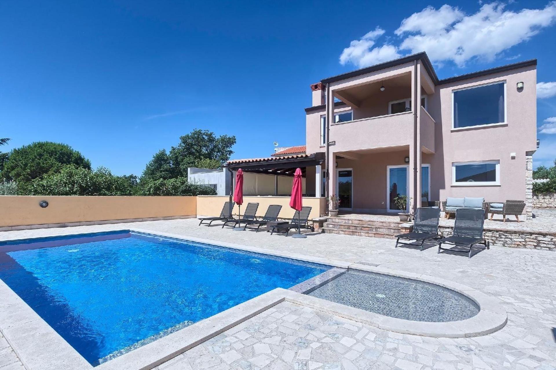 Ferienhaus mit Privatpool für 8 Personen ca 157 qm in Peruski, Istrien Bucht von Raša view 3