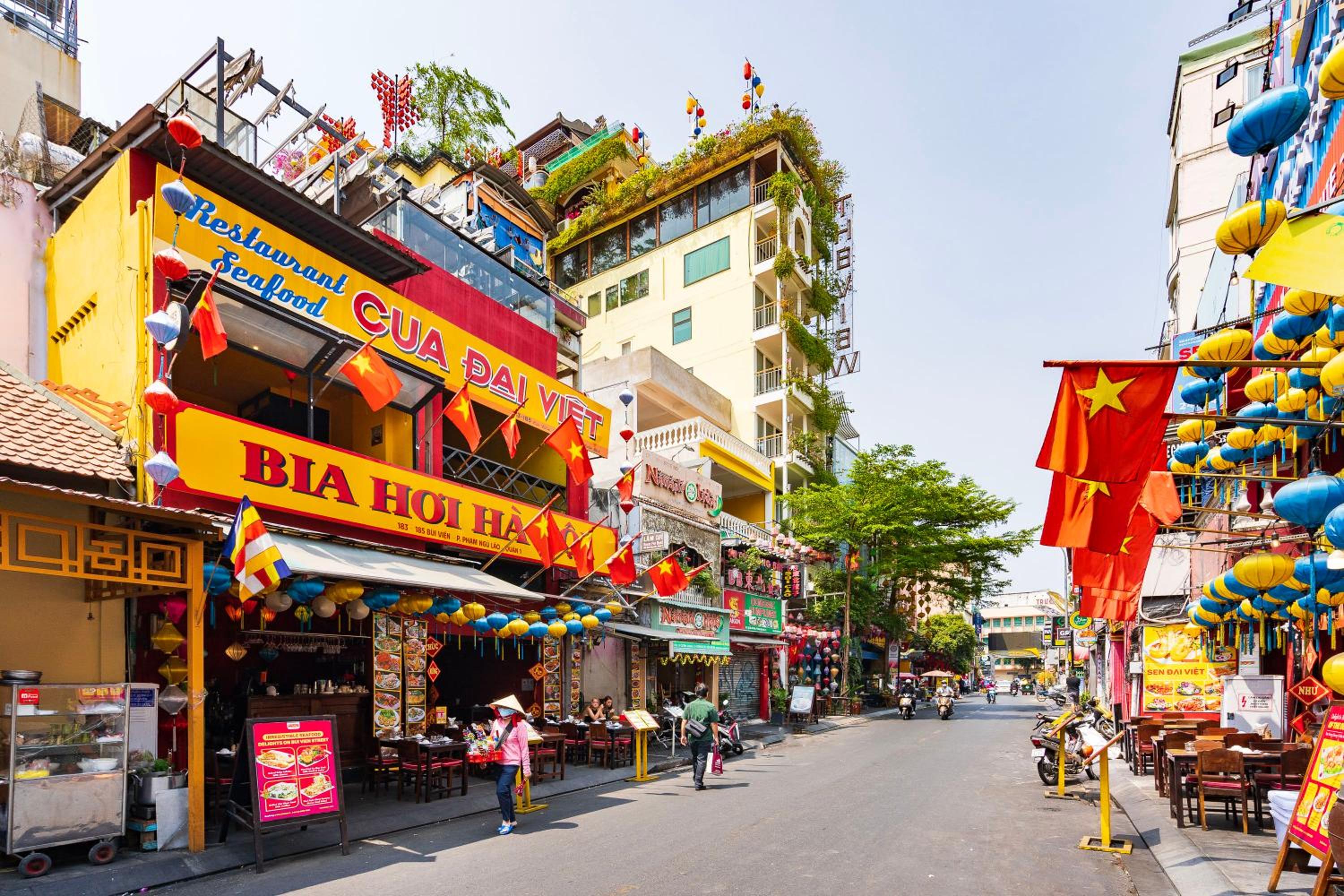 Dorms Bui Vien - Walking street