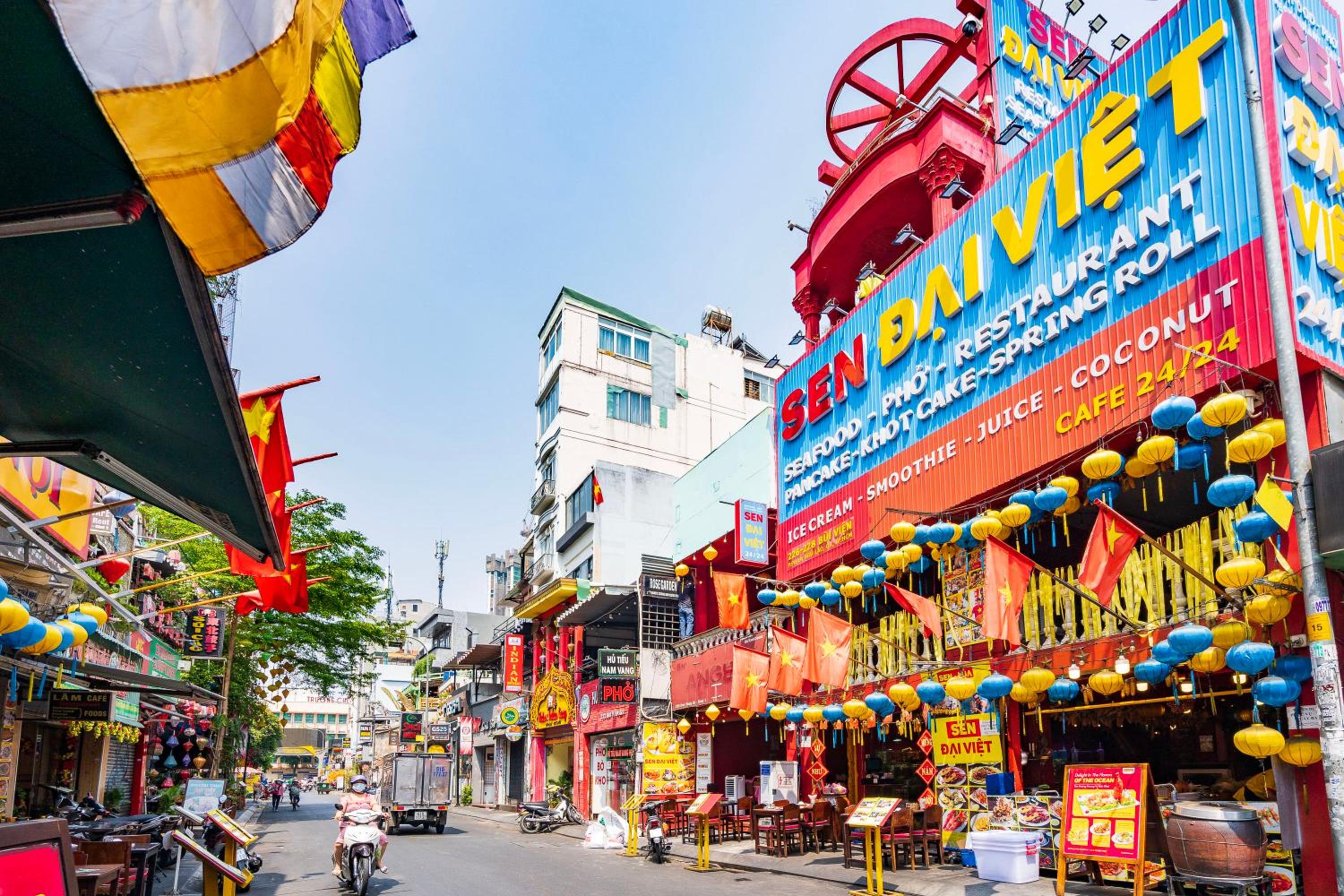 Dorms Bui Vien - Walking street