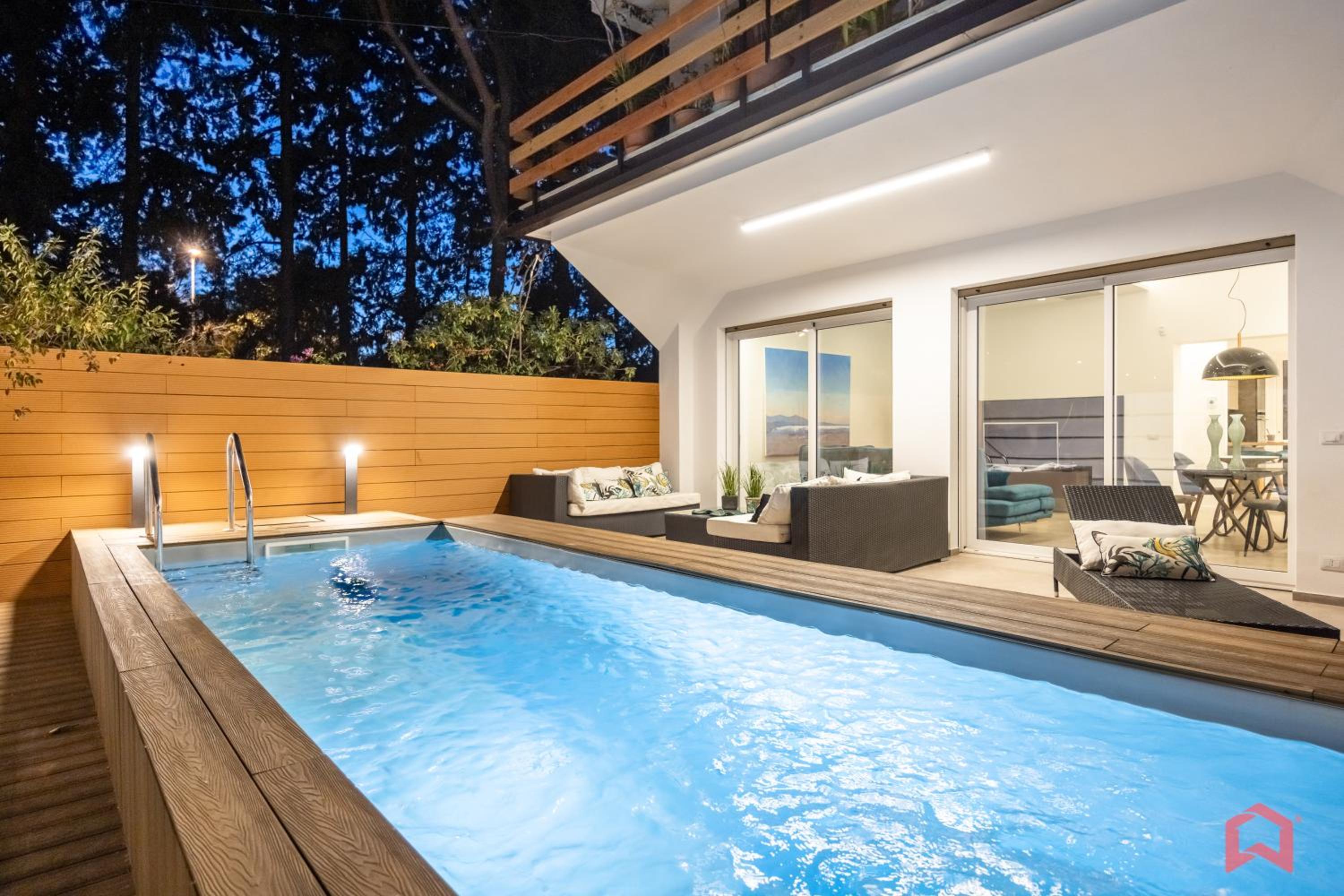 Appartamento in villa con piscina privata photo 2