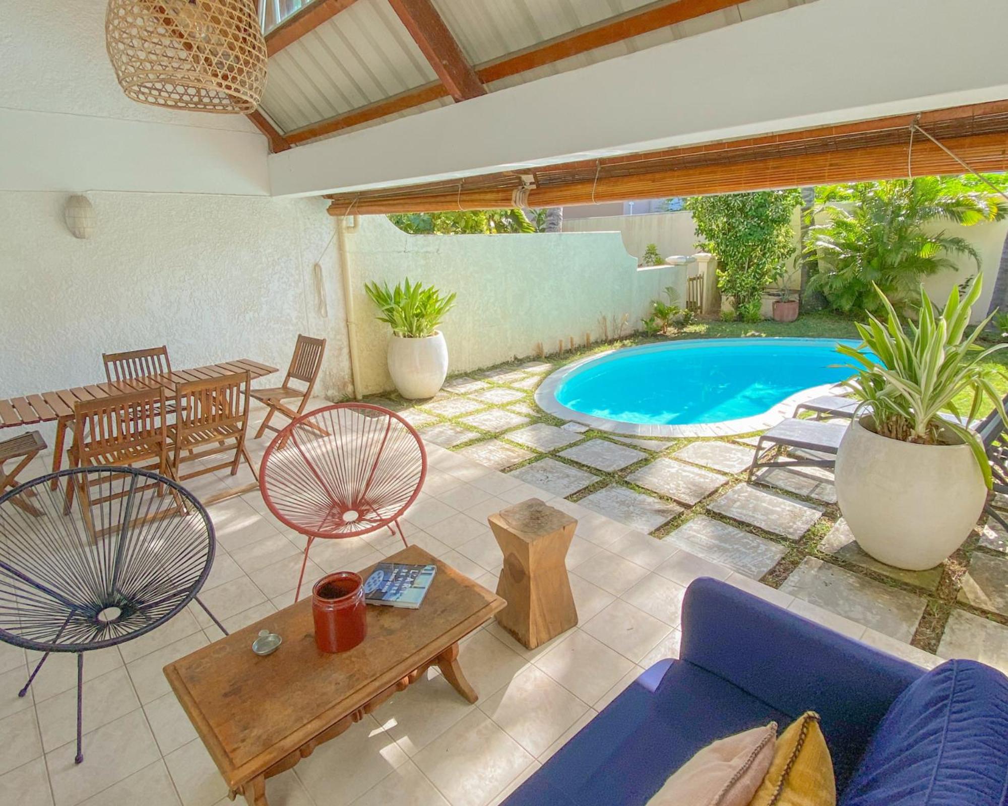 Chic Home with Private Pool, 1 min to Beach photo 2