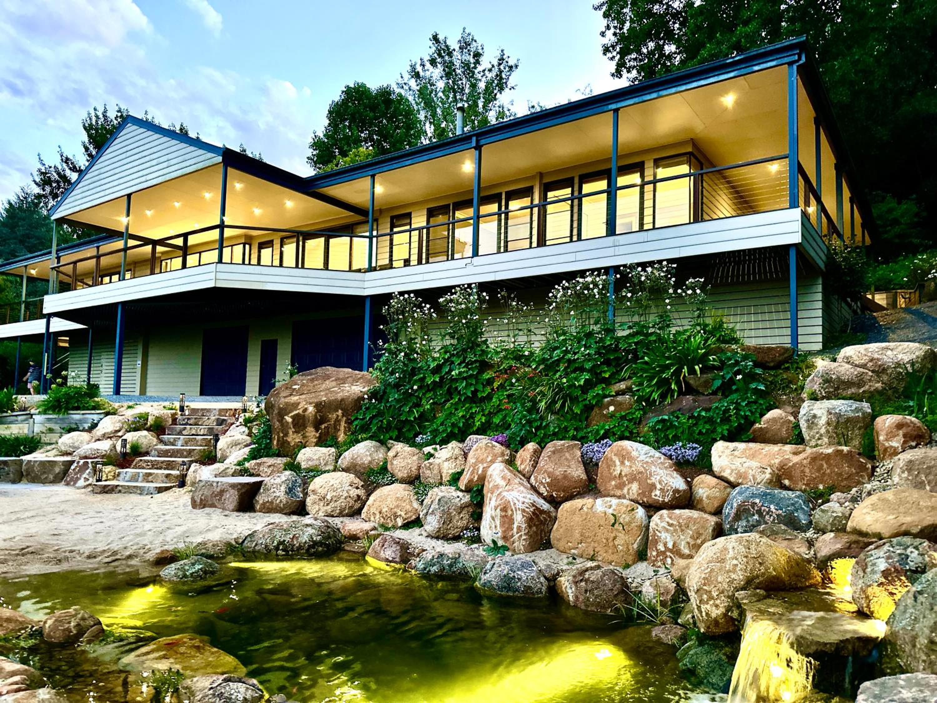 Olinda Cascade Waterfall Mountain View Retreat
