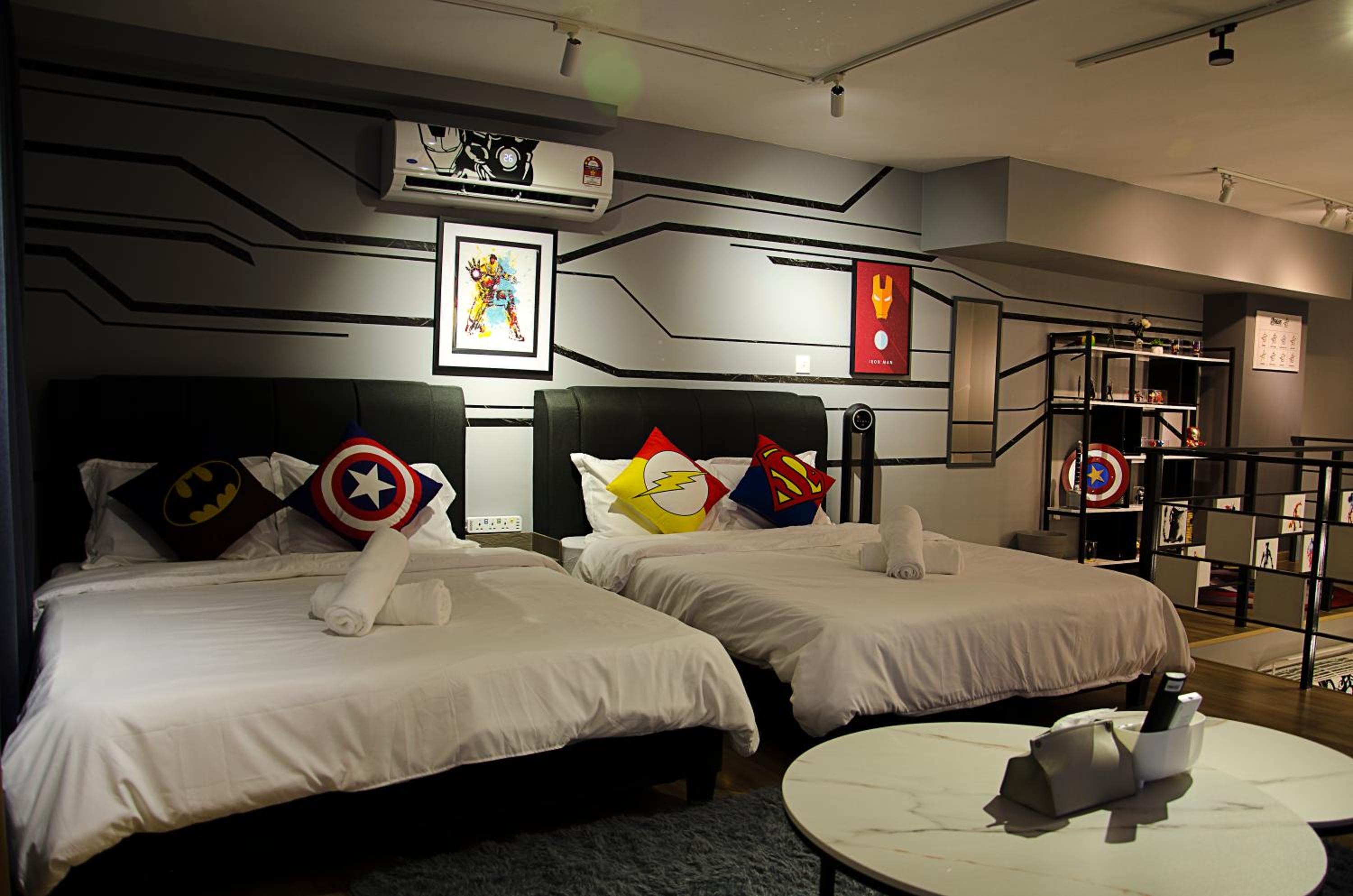 Heroes Home 8pax Duplex/MRT 8Min / City Center