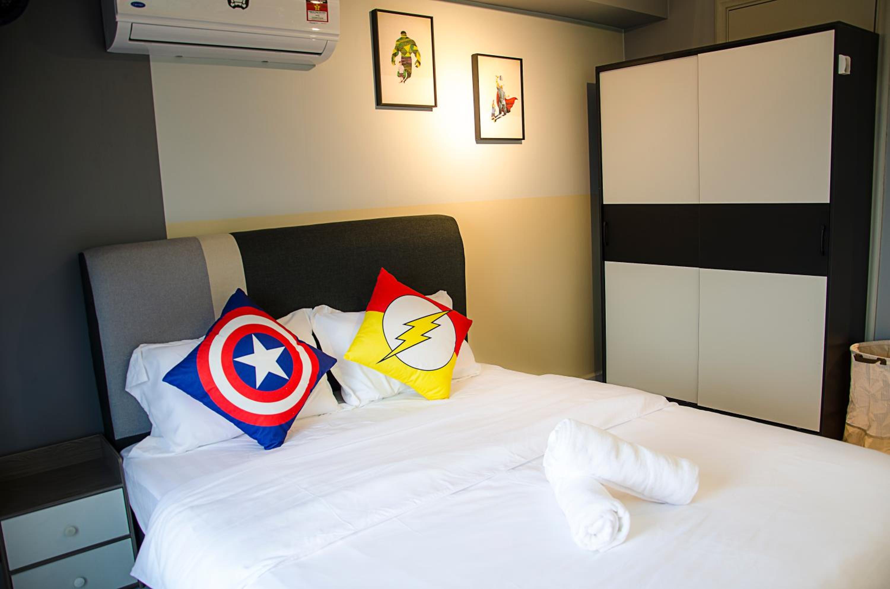 Heroes Home 8pax Duplex/MRT 8Min / City Center