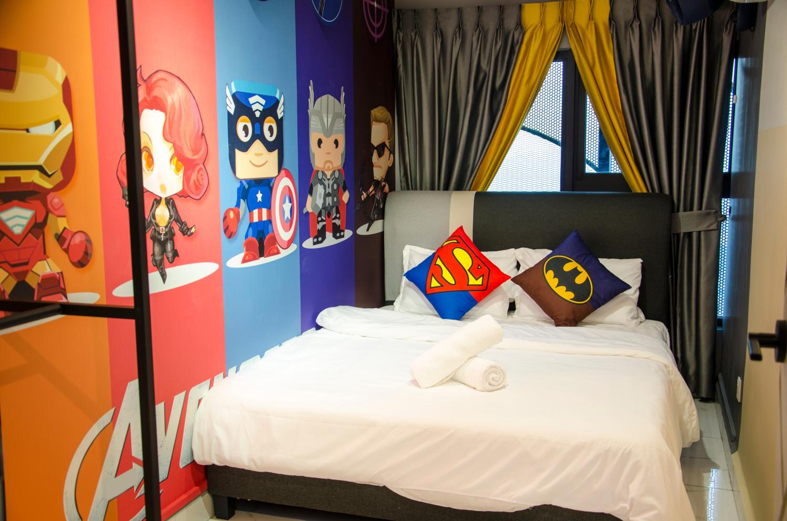 Heroes Home 8pax Duplex/MRT 8Min / City Center