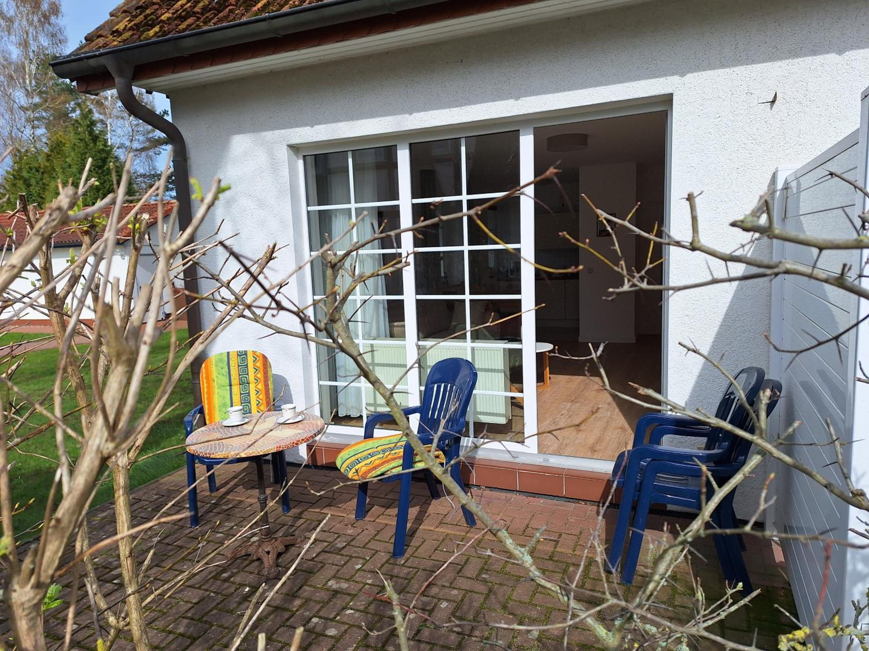 Ferienwohnung Mühlenstr Prerow, ruhig, zentral, mit Terrasse