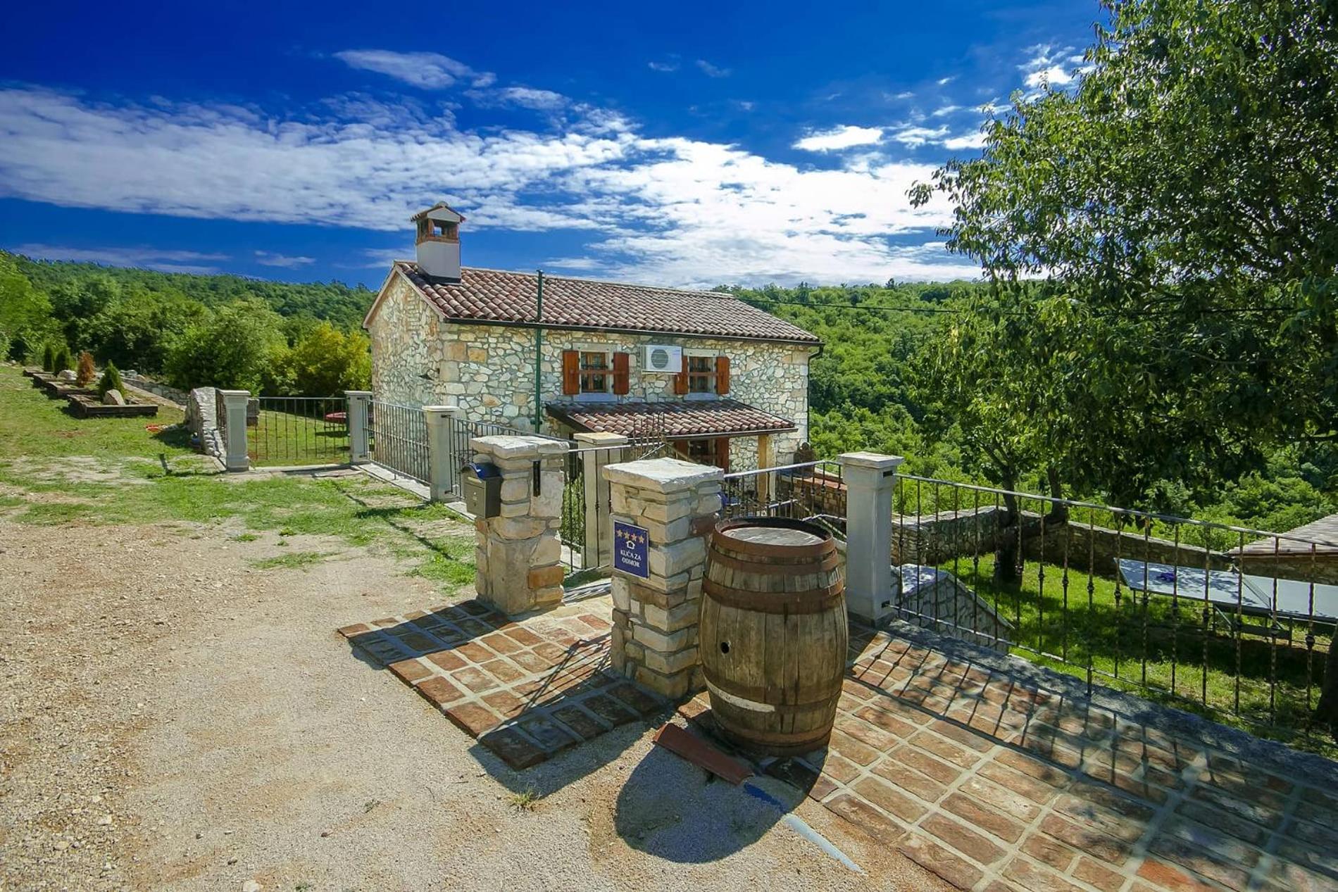 Beautiful stone Villa with private pool near Rabac by WiiBuk view 3