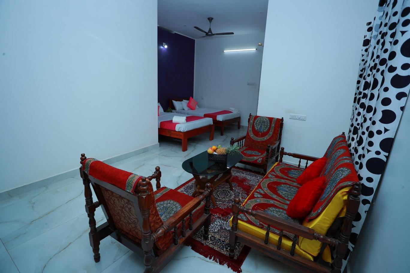 Inviting 2-bed room apartment in trivandrumn view 2