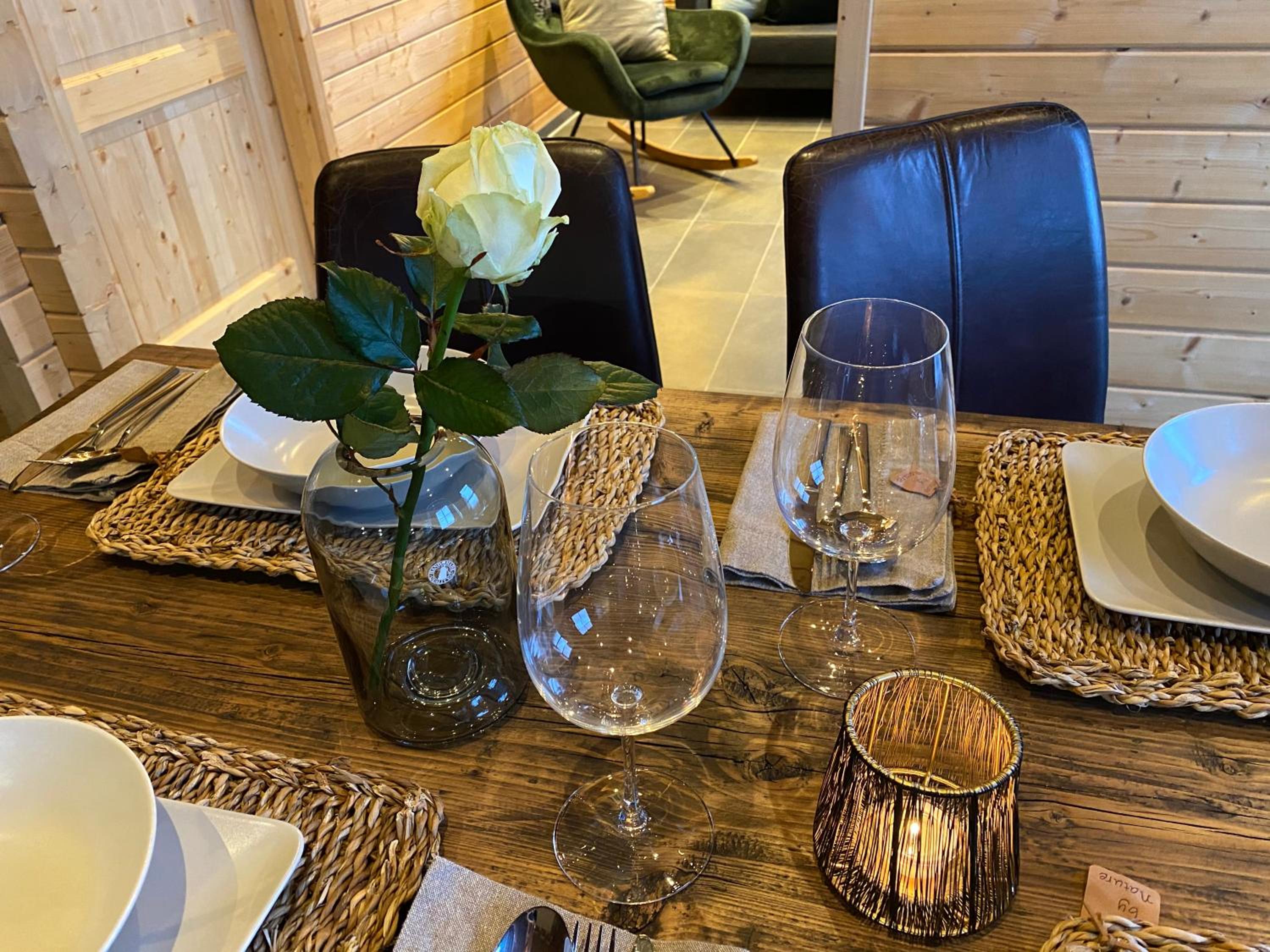 Holzhaus Onkel Fritz mit Sauna und Whirlwanne