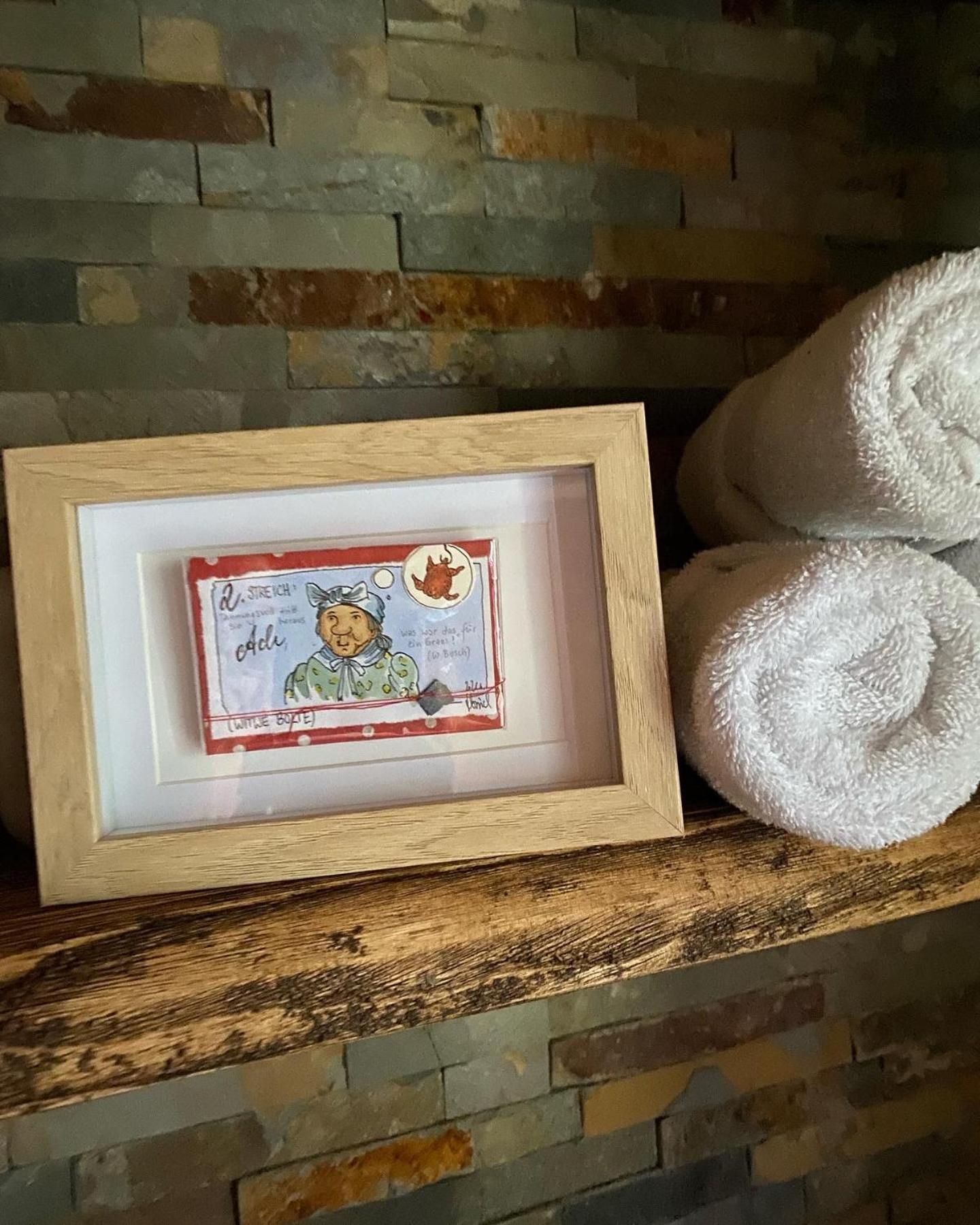 Holzhaus Onkel Fritz mit Sauna und Whirlwanne