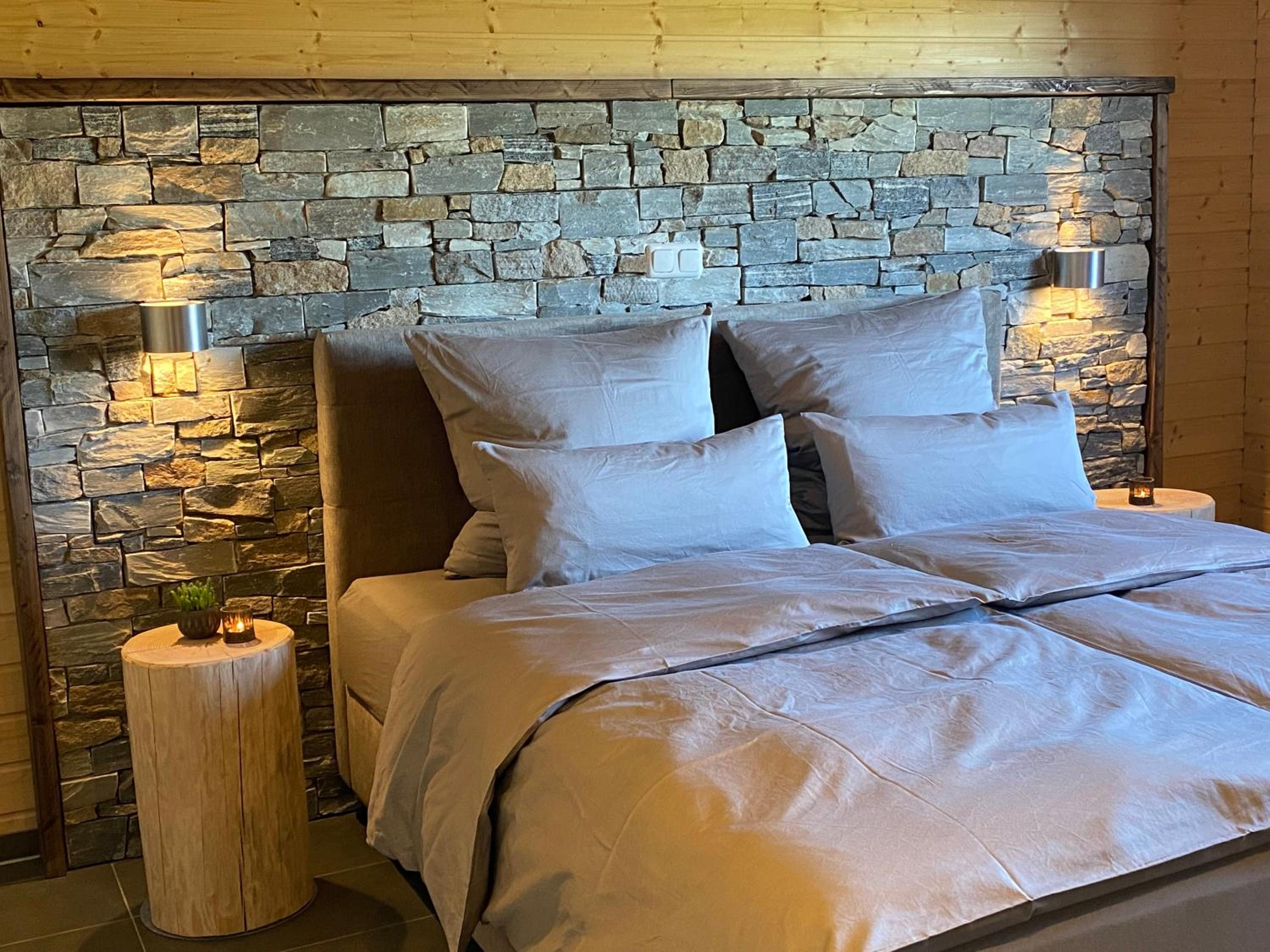 Holzhaus Onkel Fritz mit Sauna und Whirlwanne