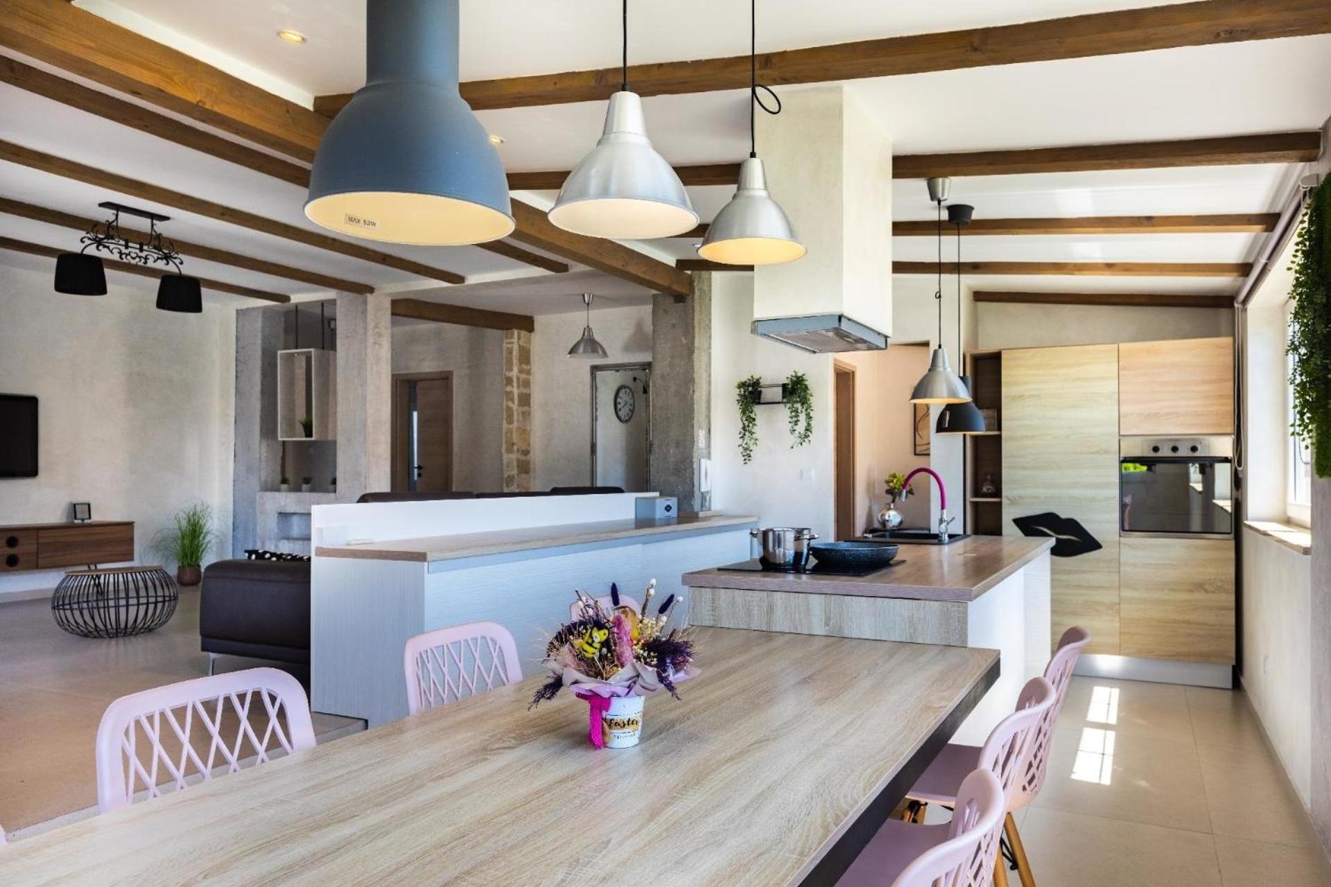 Ferienhaus mit Privatpool für 12 Personen ca 300 qm in Šišan, Istrien Südküste von Istrien