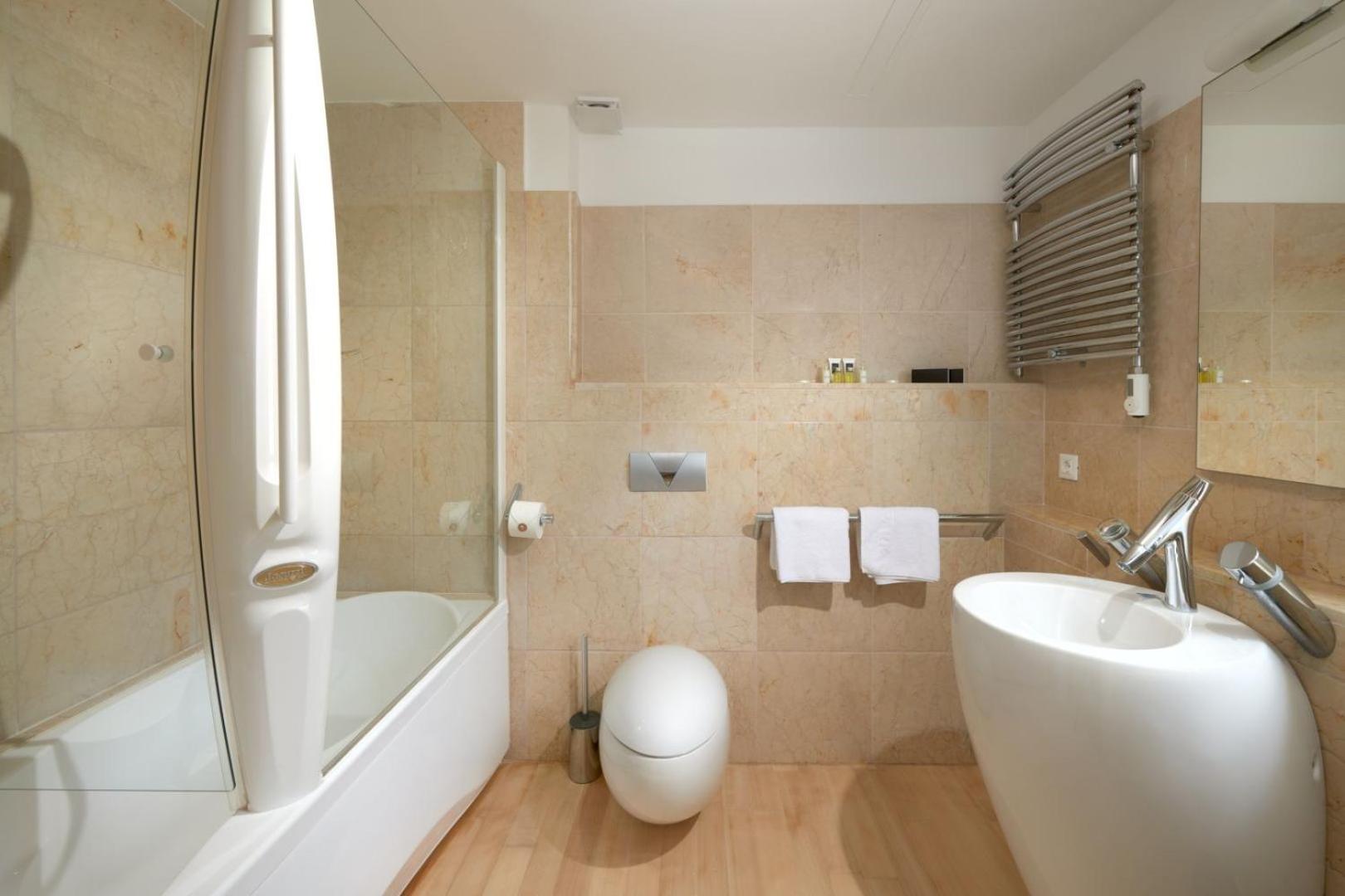 Luxury Beachfront Villa Castello Bol with private pool at the promenade Zlatni Rat at the beach in Bol - Brac