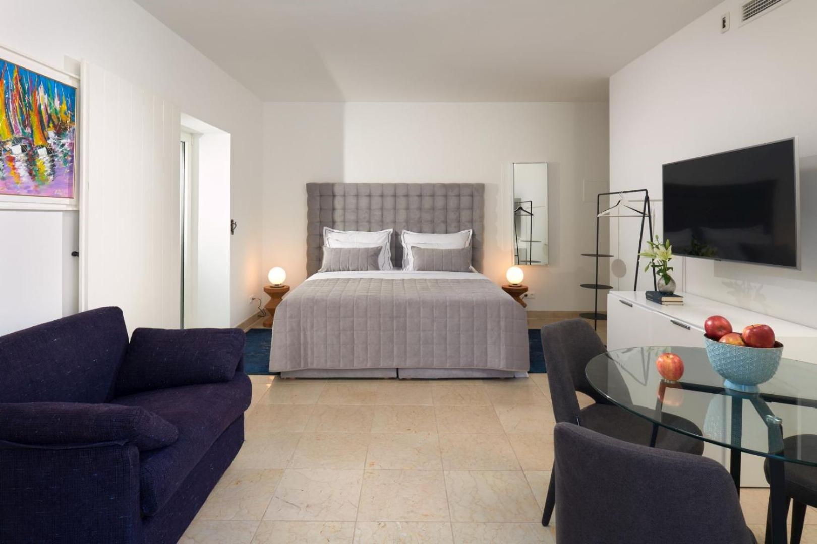 Luxury Beachfront Villa Castello Bol with private pool at the promenade Zlatni Rat at the beach in Bol - Brac