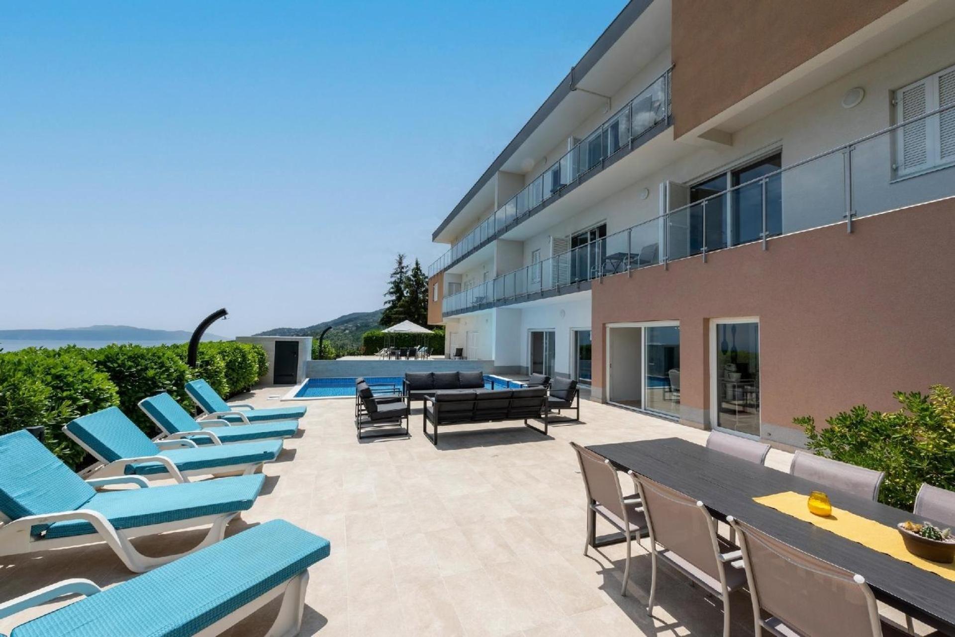Ferienhaus mit Privatpool für 10 Personen ca 227 qm in Poljane, Kvarner Bucht Gespanschaft Primorje-Gorski view 5