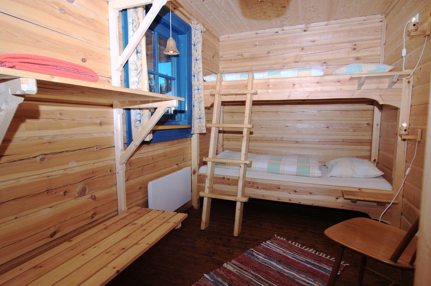 Charmantes modernes Blockhaus mit Kamin