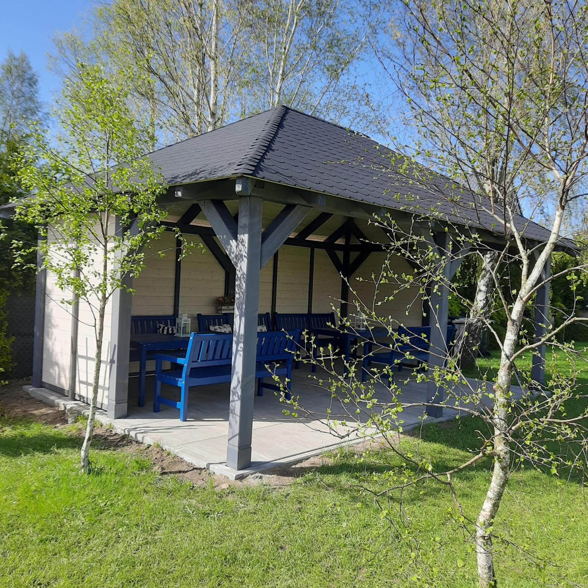 Domki Kapitańskie Lubiatowo z sauną i balią z jacuzzi