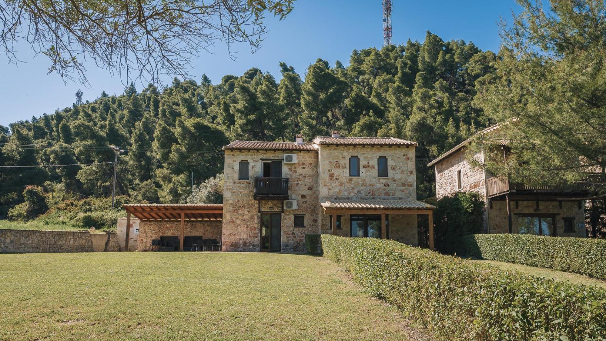 Stone Made Private Pool Villa 4 Kriopigi view 3