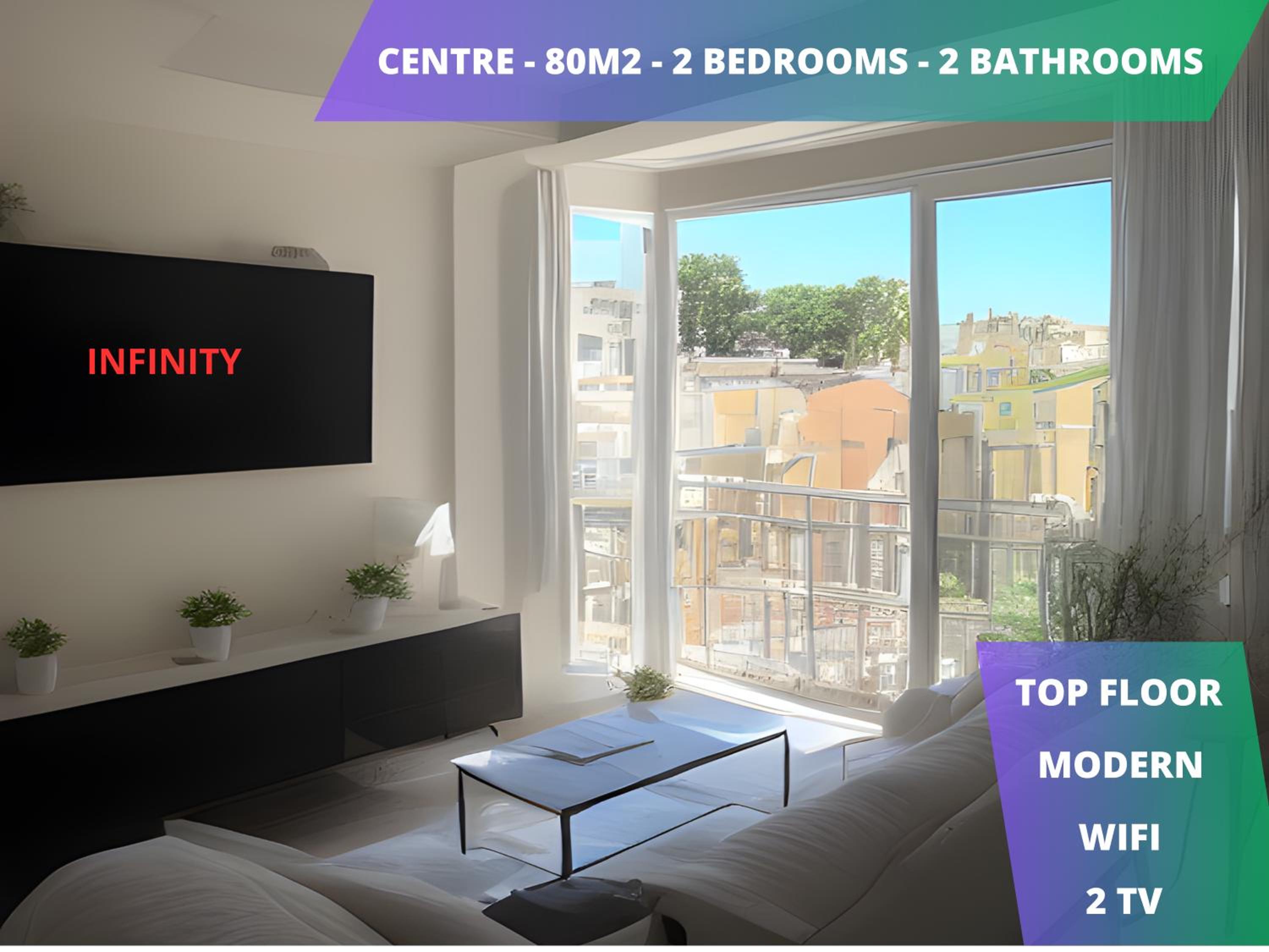 Infinity Torremolinos Spacious 2 Bedroom, 2 Bathroom Apartment by NAMASTE ELITE
