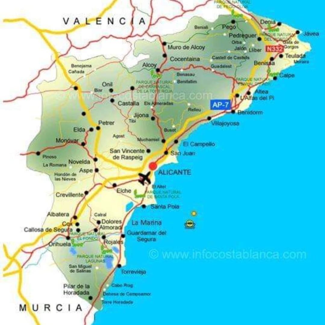 Beach apartment-VillaJoyosa, north Alicante