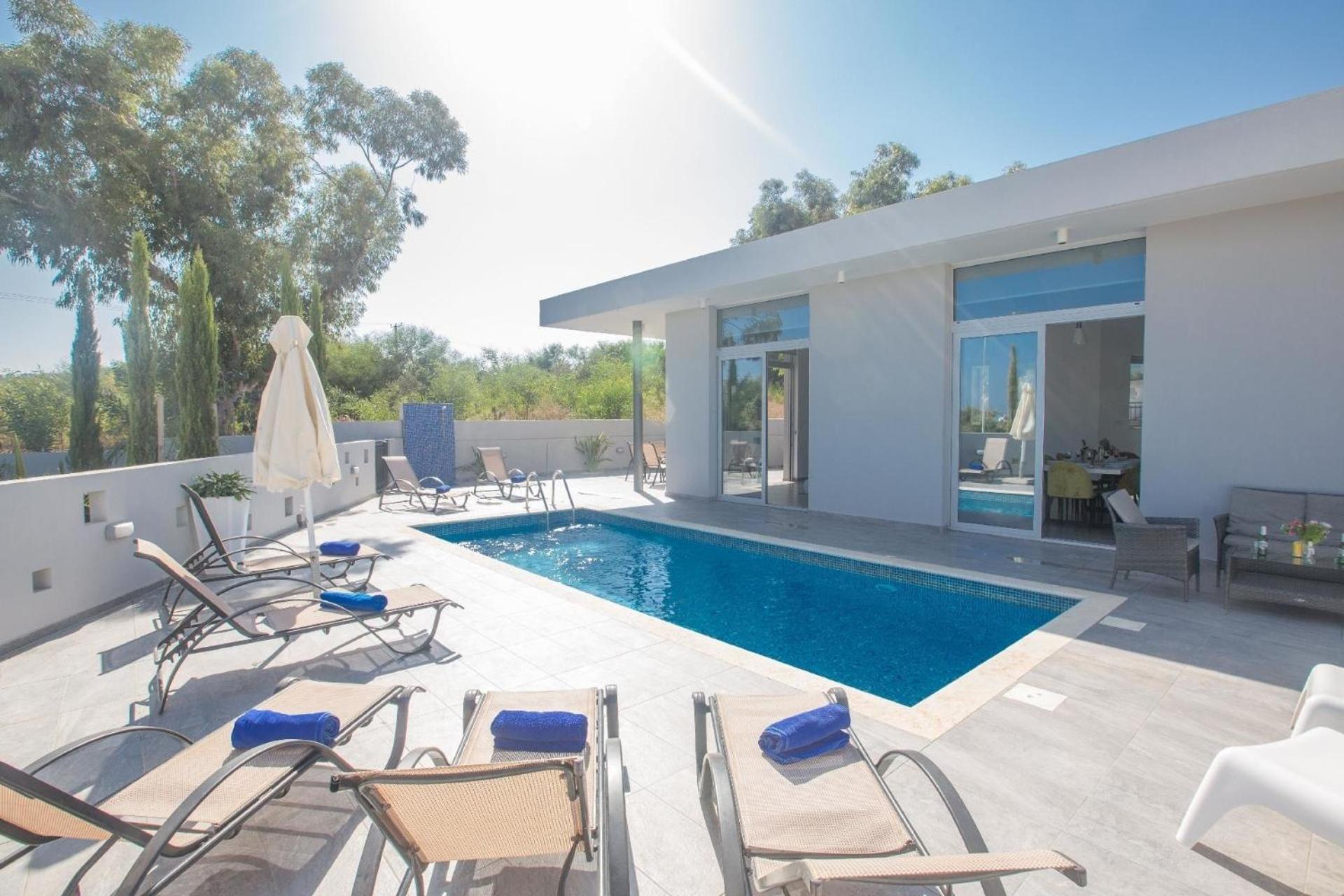 Protaras - schönes Ferienhaus für 10 Personen