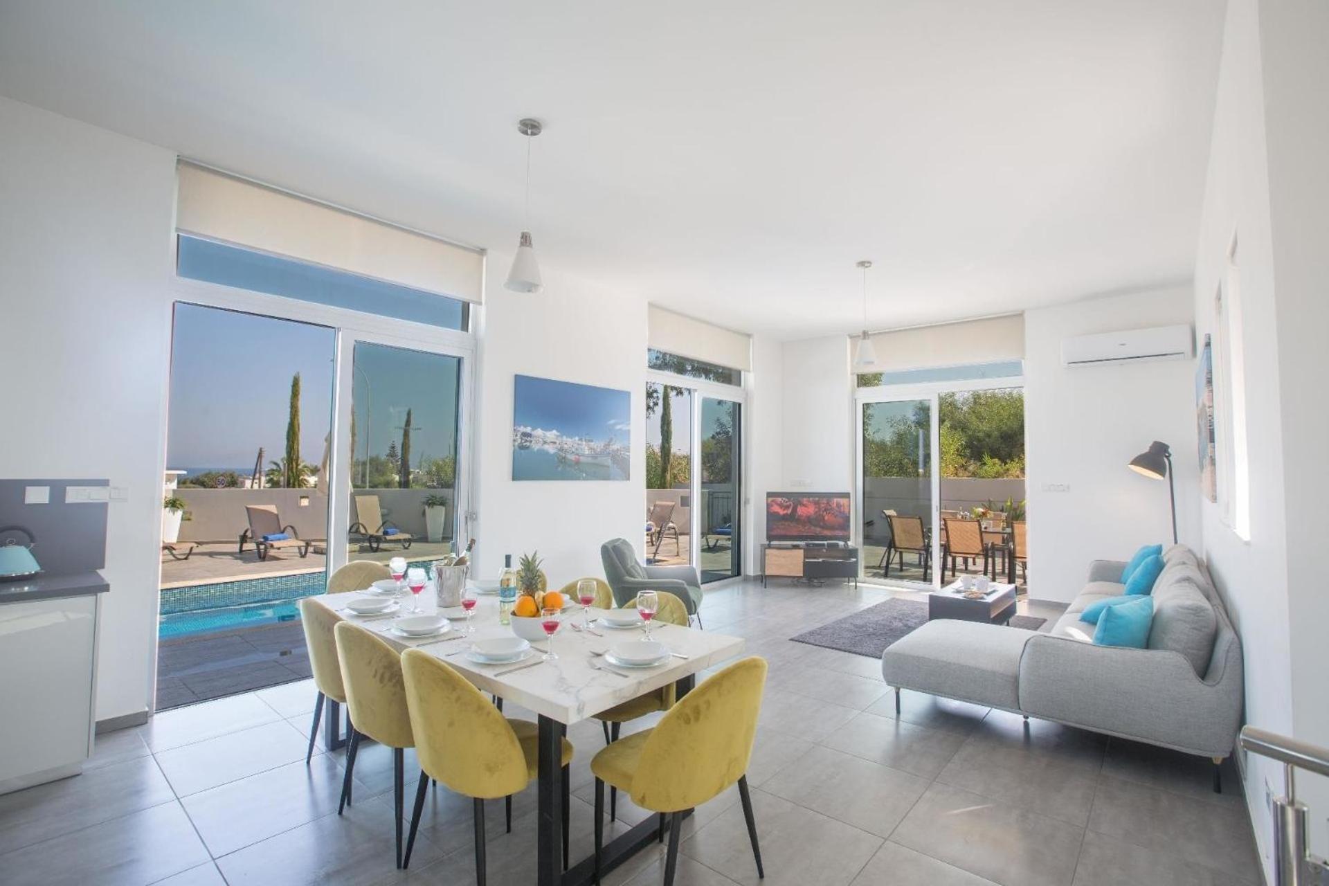 Protaras - schönes Ferienhaus für 10 Personen