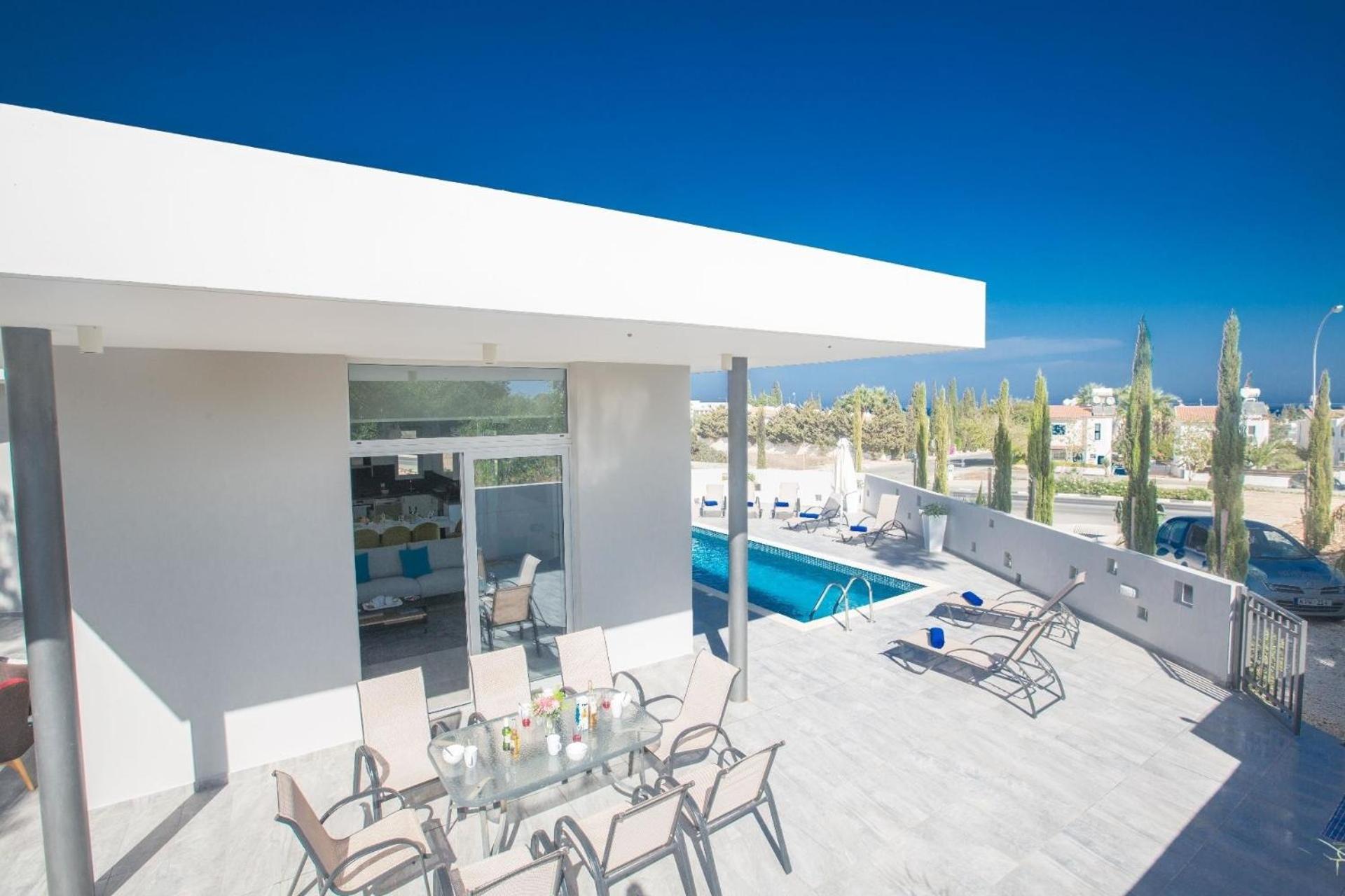 Protaras - schönes Ferienhaus für 10 Personen