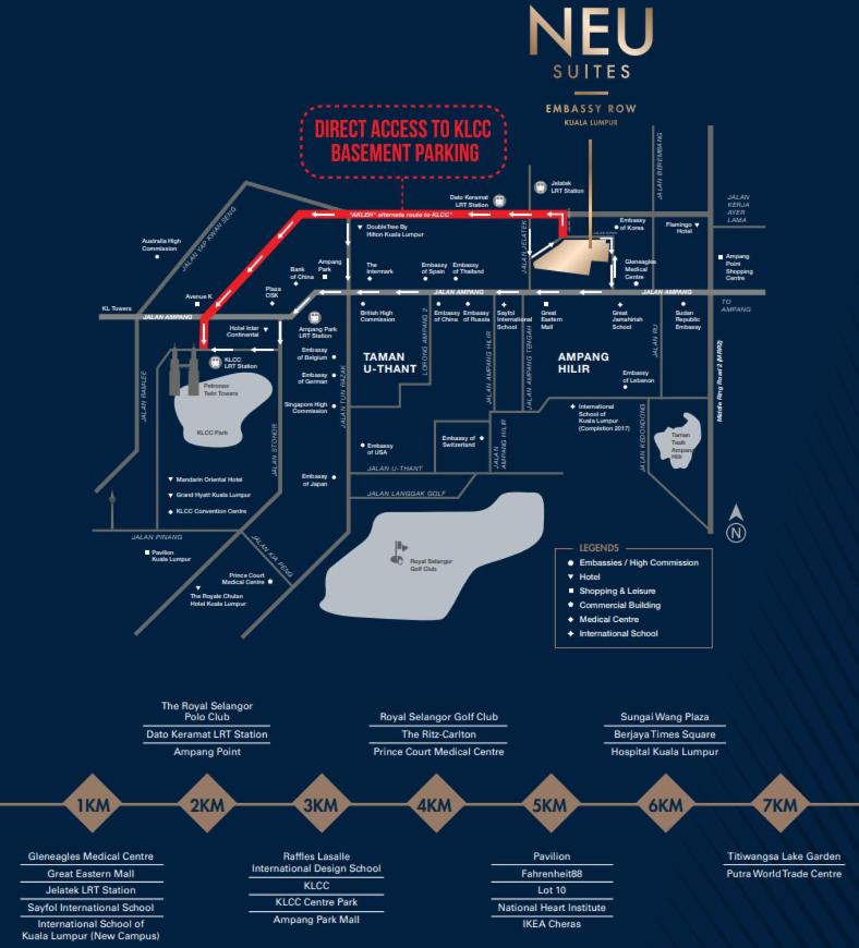 Neu Suites by Snugster 2 Bedroom, 3km to KLCC