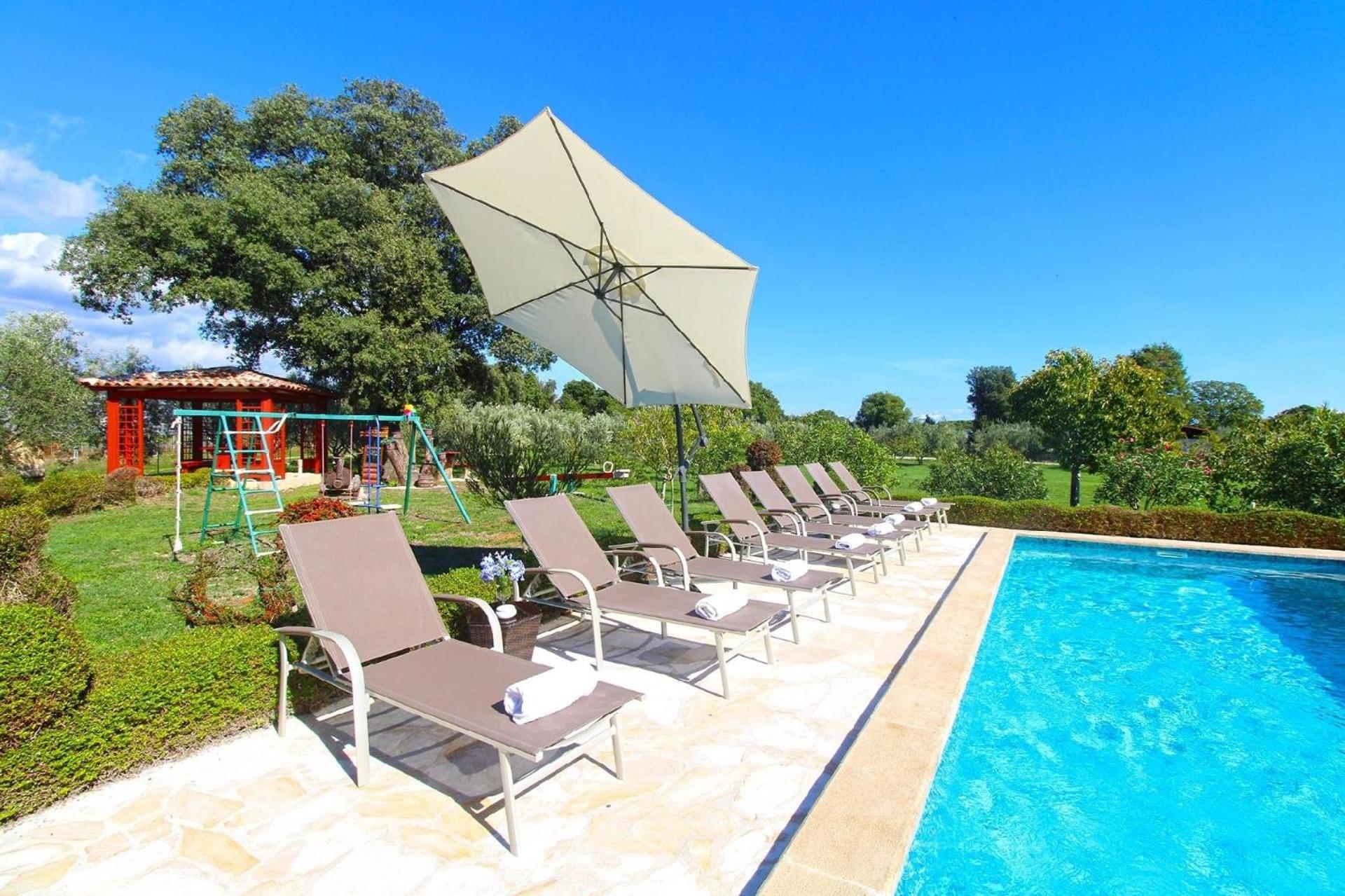 Ferienhaus mit Privatpool für 10 Personen ca 265 qm in Šišan, Istrien Südküste von Istrien view 4