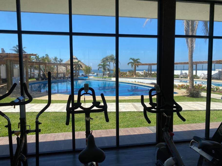 Increíble departamento Club de Playa canchas de pádel para 8 huéspedes