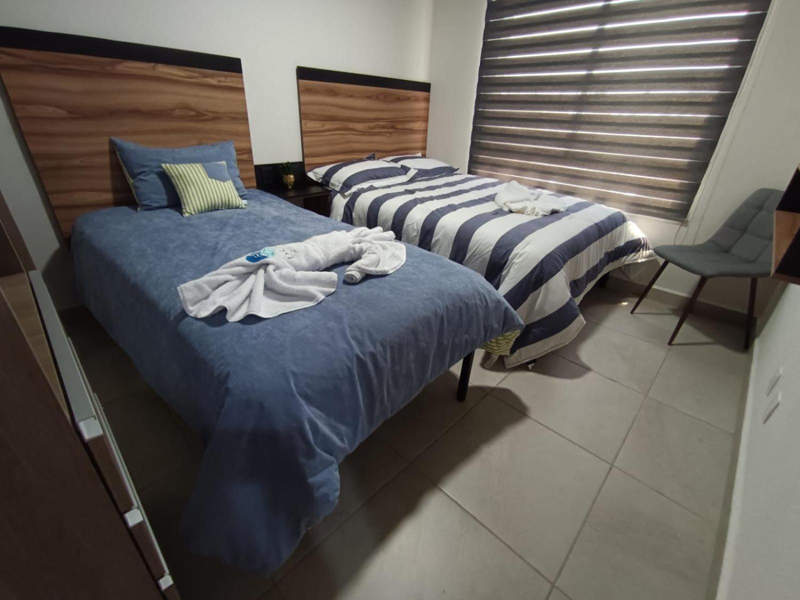Increíble departamento Club de Playa canchas de pádel para 8 huéspedes