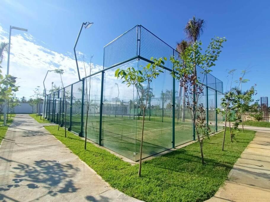 Increíble departamento Club de Playa canchas de pádel para 8 huéspedes