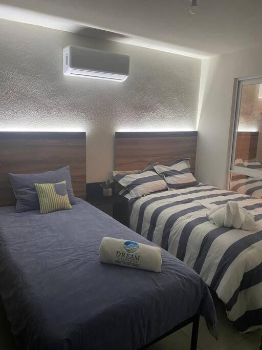 Increíble departamento Club de Playa canchas de pádel para 8 huéspedes